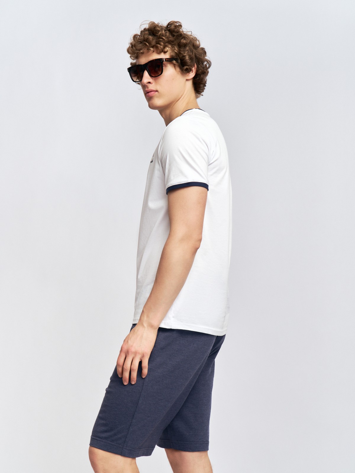 Футболка из хлопка с коротким рукавом