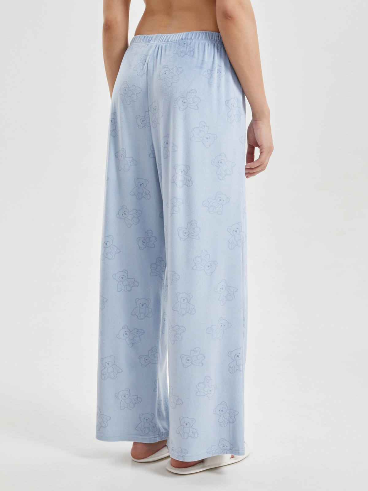 Флисовые штаны с медвежатами