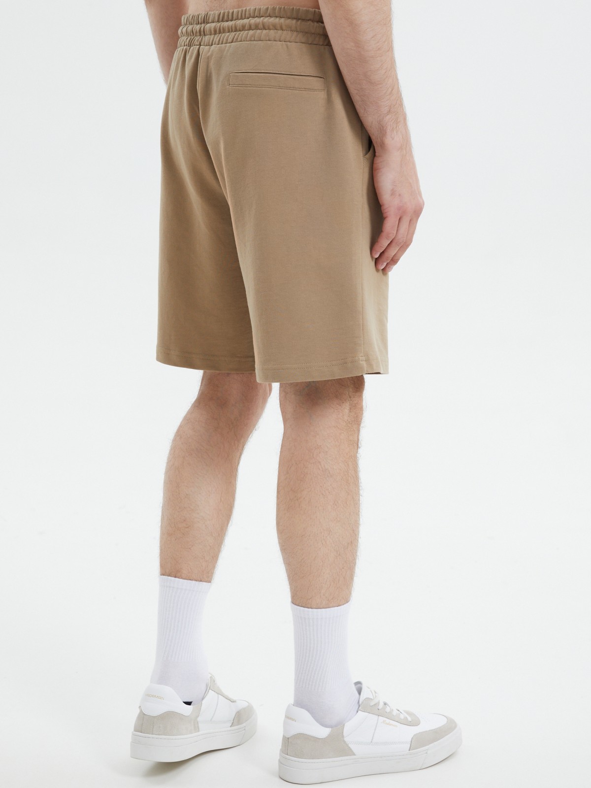 Трикотажные шорты на резинке из хлопка