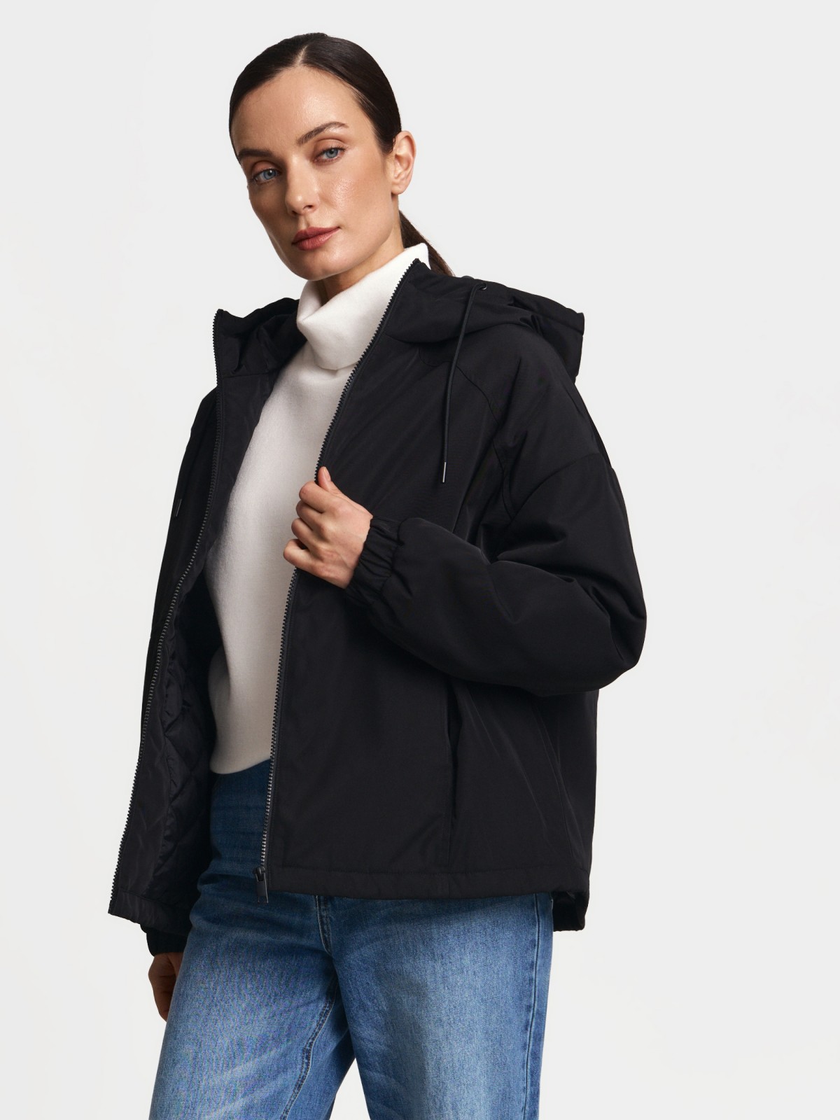 Куртка-парка на синтепоне с капюшоном