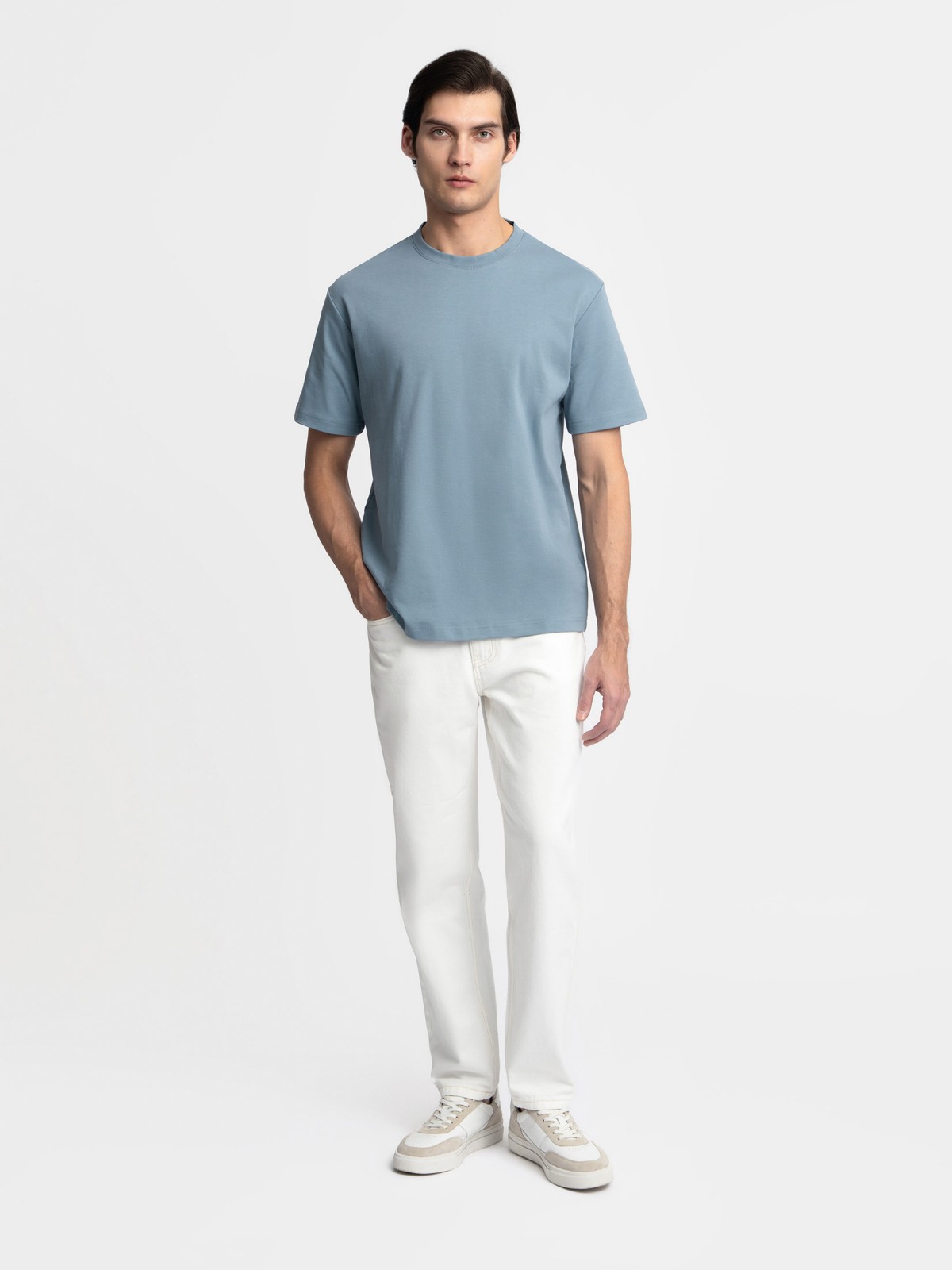 Футболка из хлопка с коротким рукавом