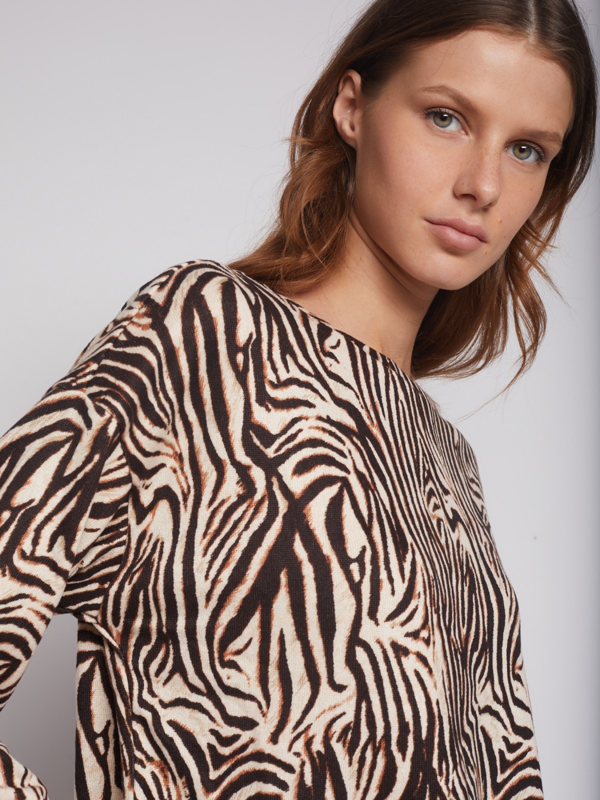 Джемпер на кулиске