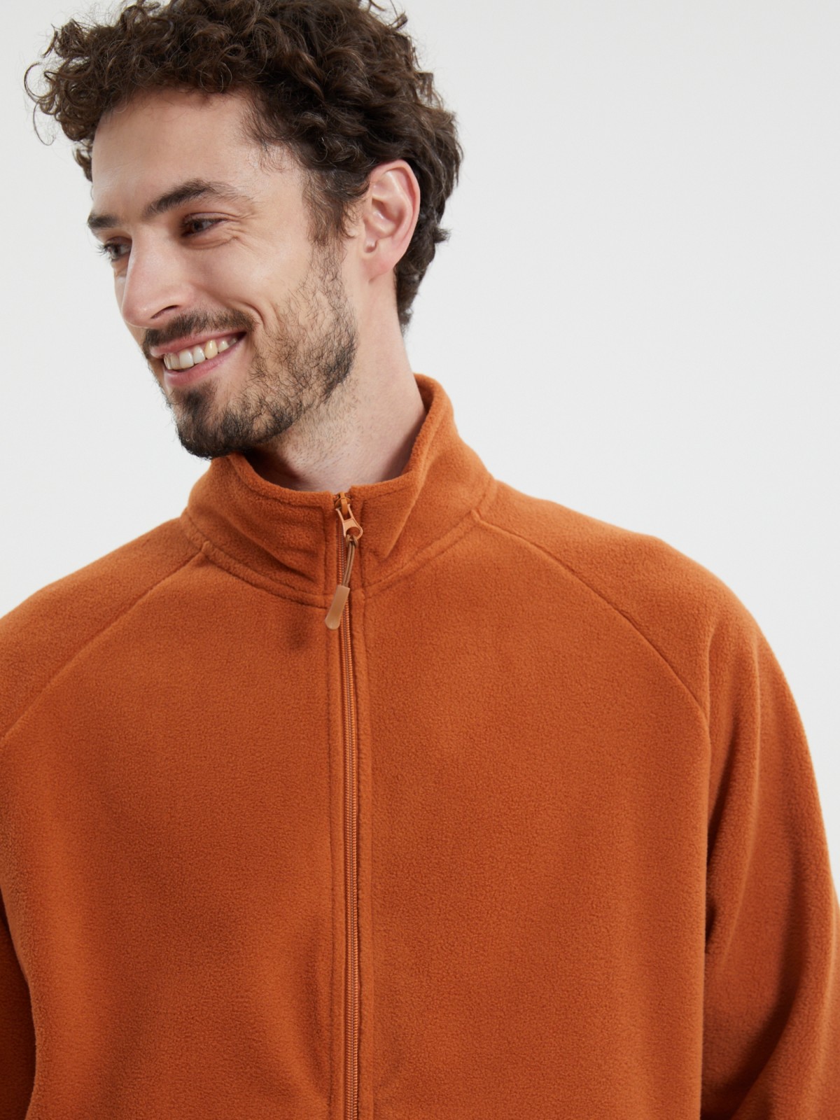 Толстовка из флиса на молнии