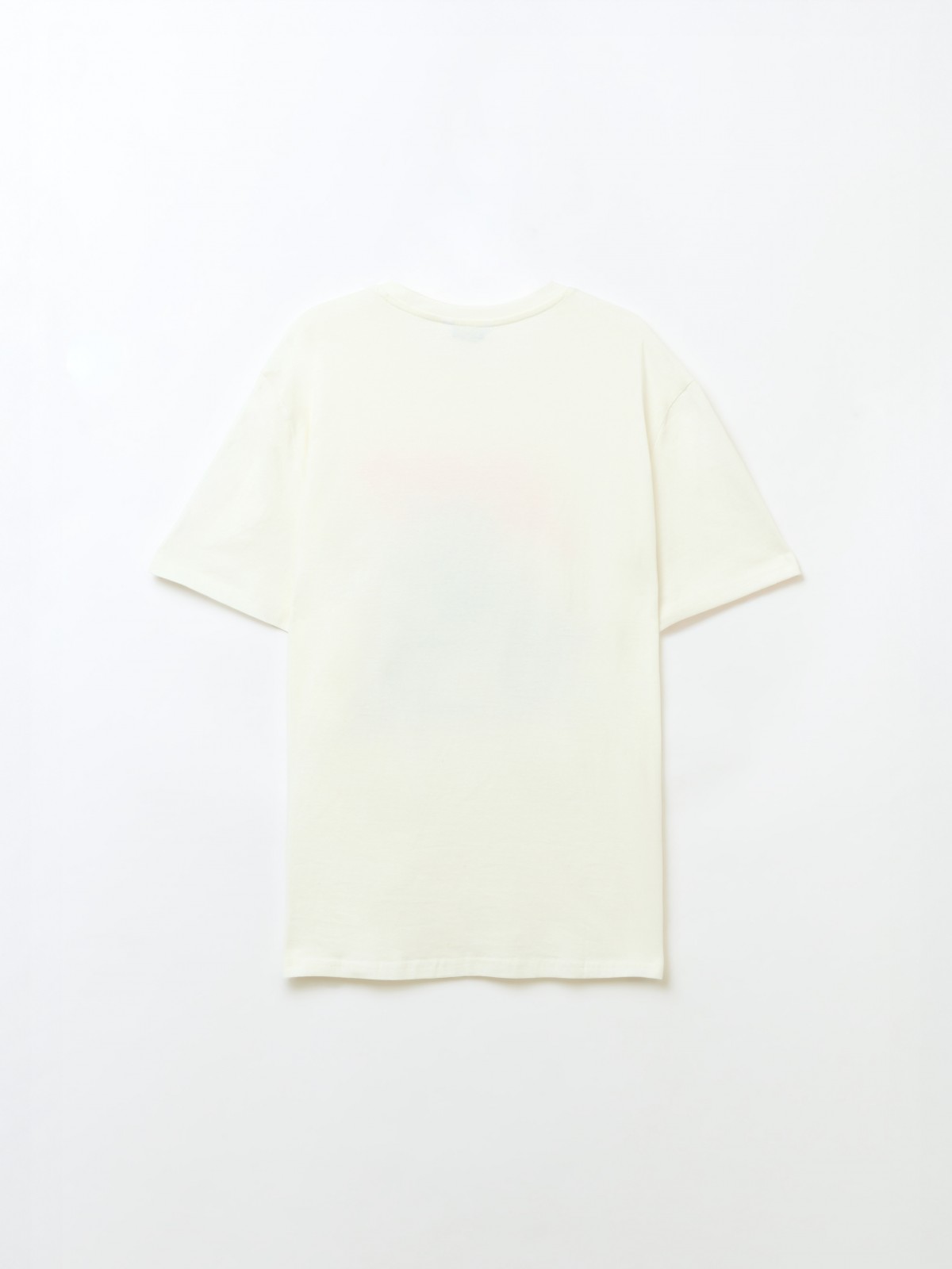 Футболка из хлопка с принтом