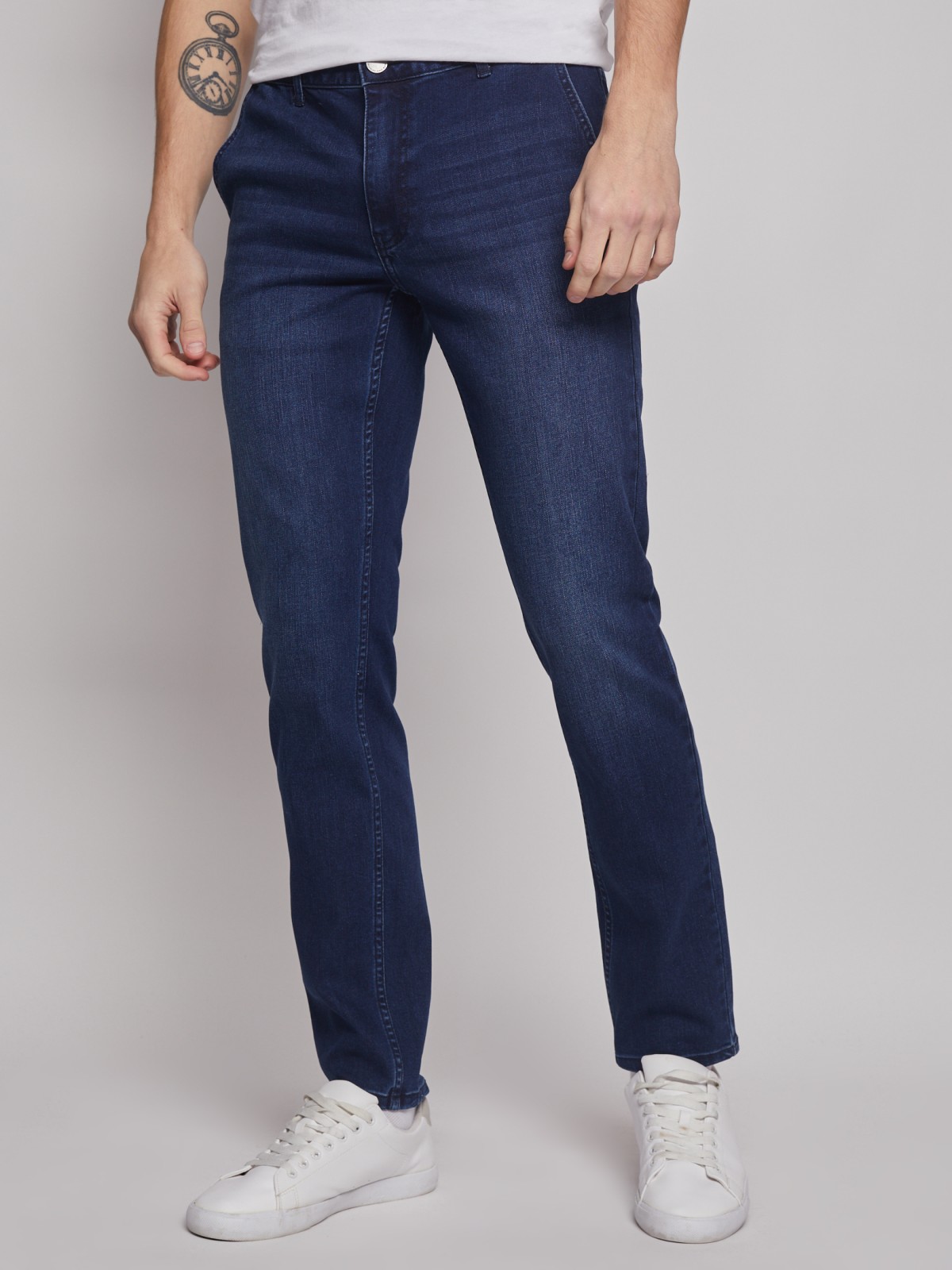 Брюки джинсовые zolla 01312711R061, цвет синий, размер 30 - фото 3
