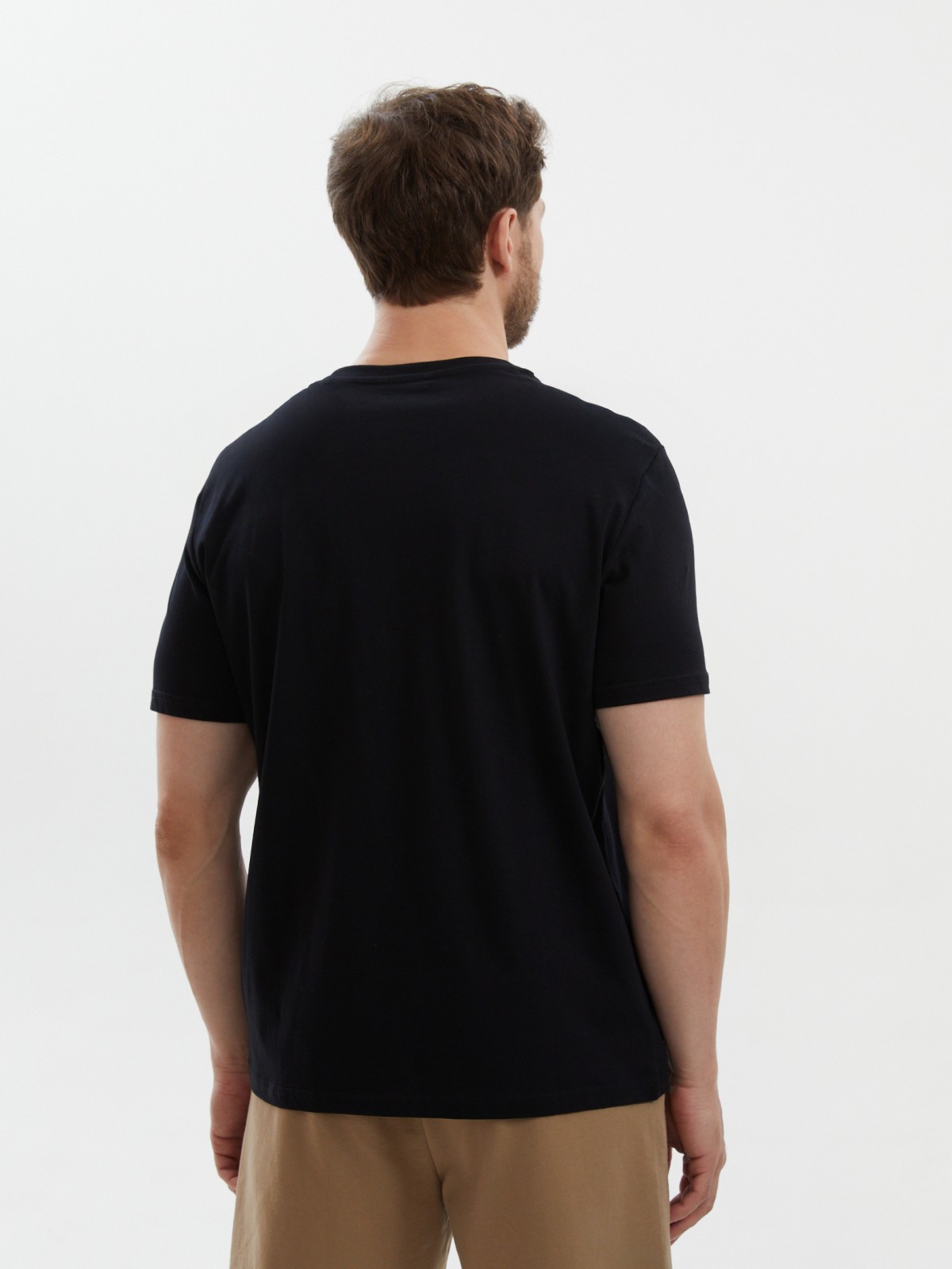 Футболка из хлопка с надписью