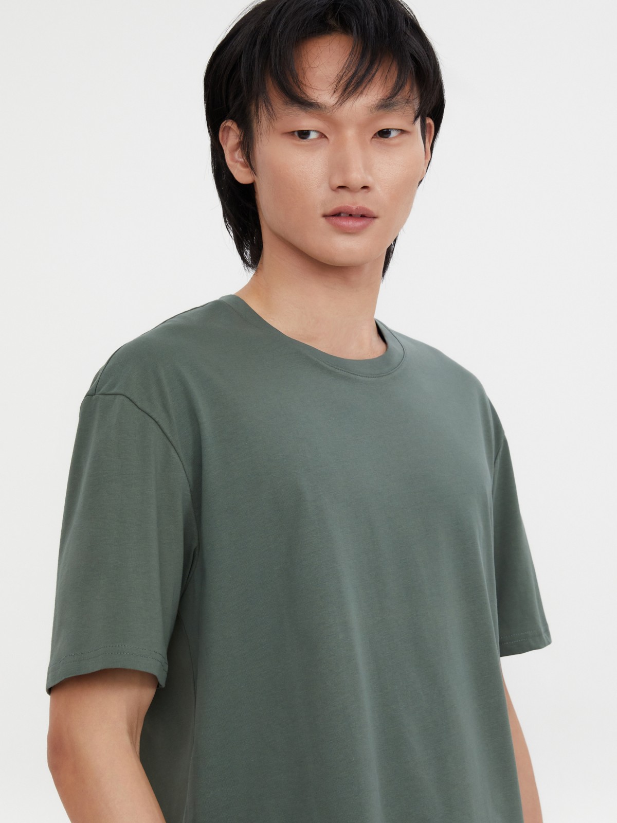 Футболка из хлопка с принтом