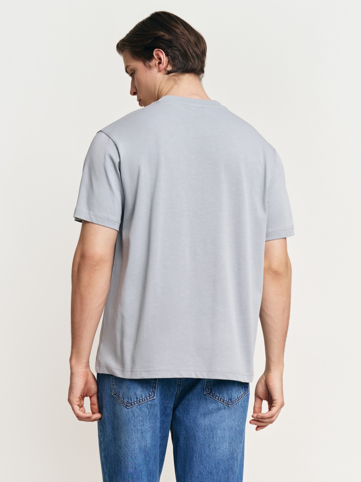 Футболка из хлопка с надписью