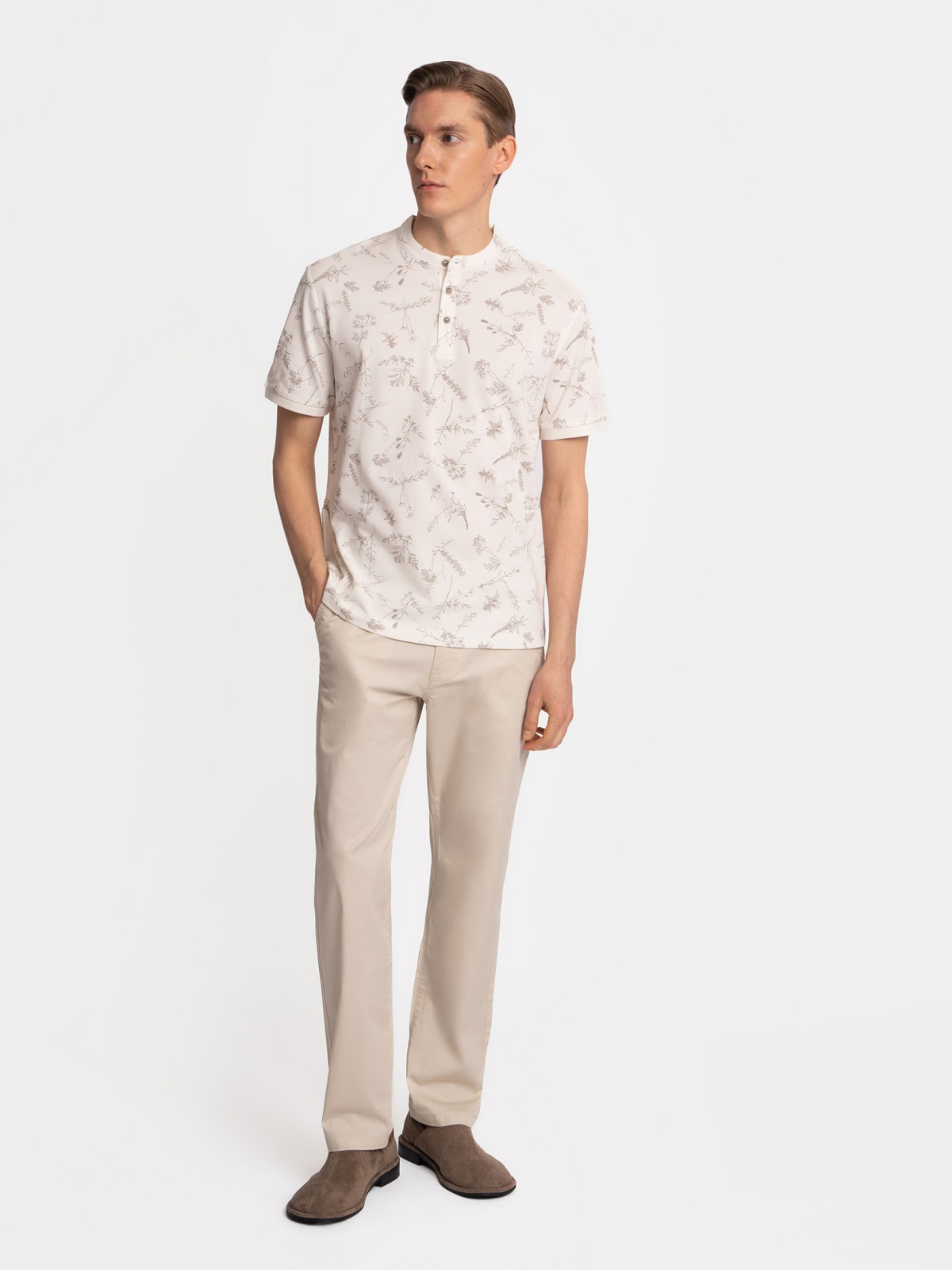 Поло с короткими рукавами