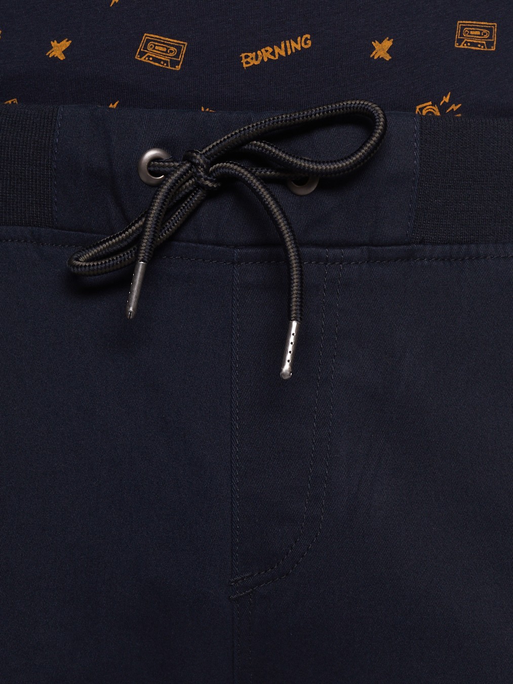 Брюки-джоггеры с карманами карго zolla 21233730L023, цвет синий, размер 28 - фото 4