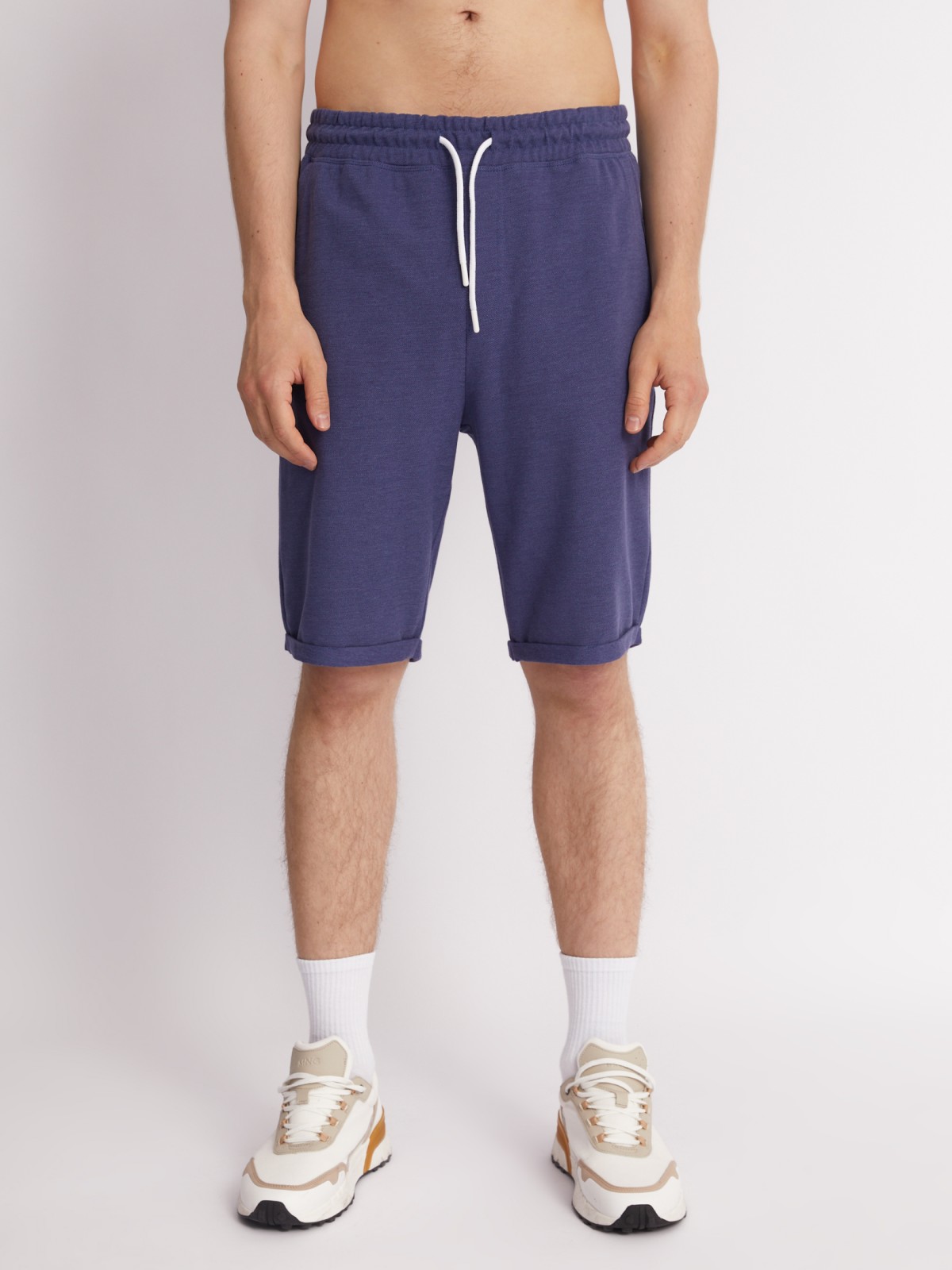 Трикотажные шорты из хлопка