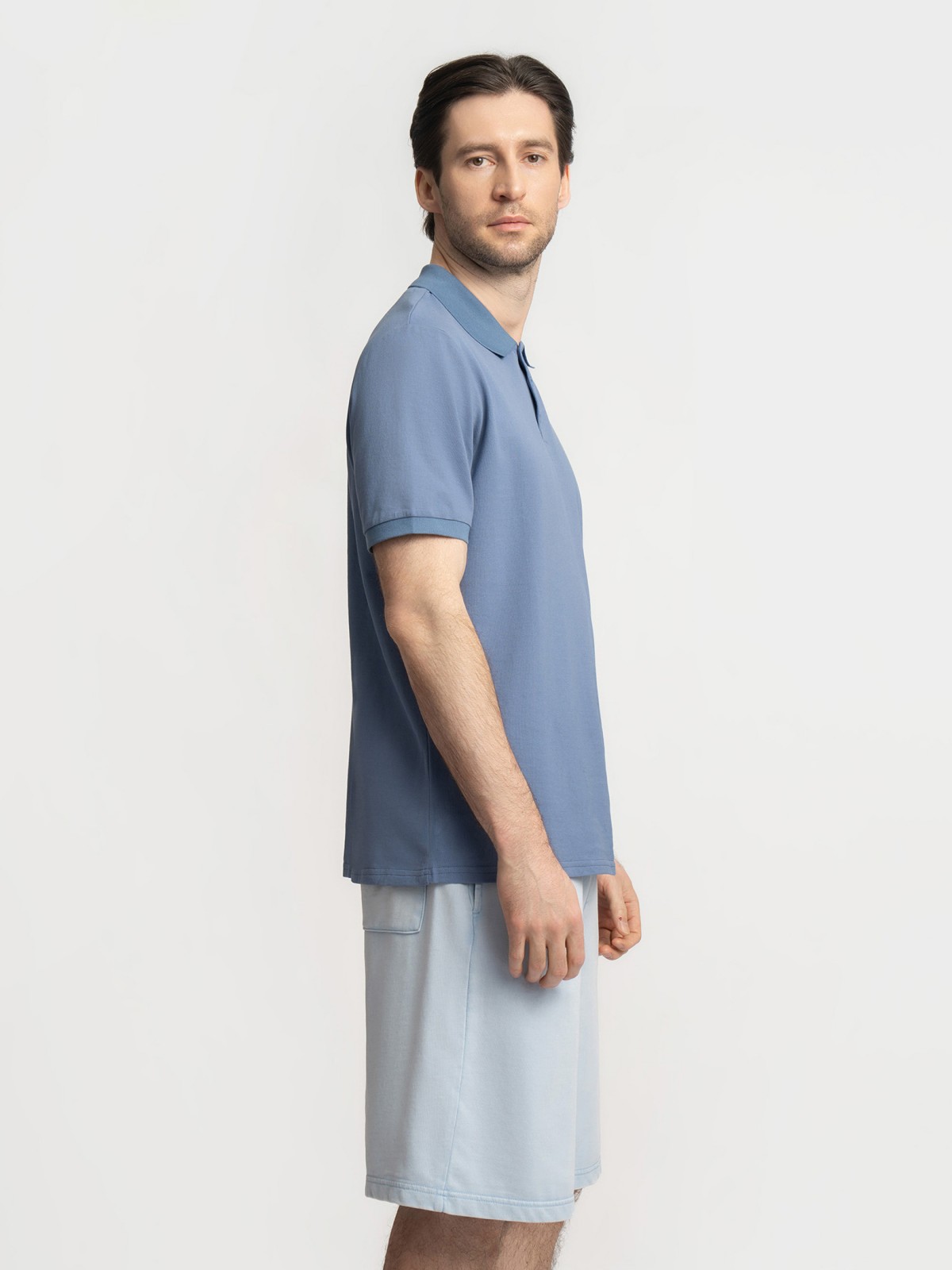 Поло с короткими рукавами