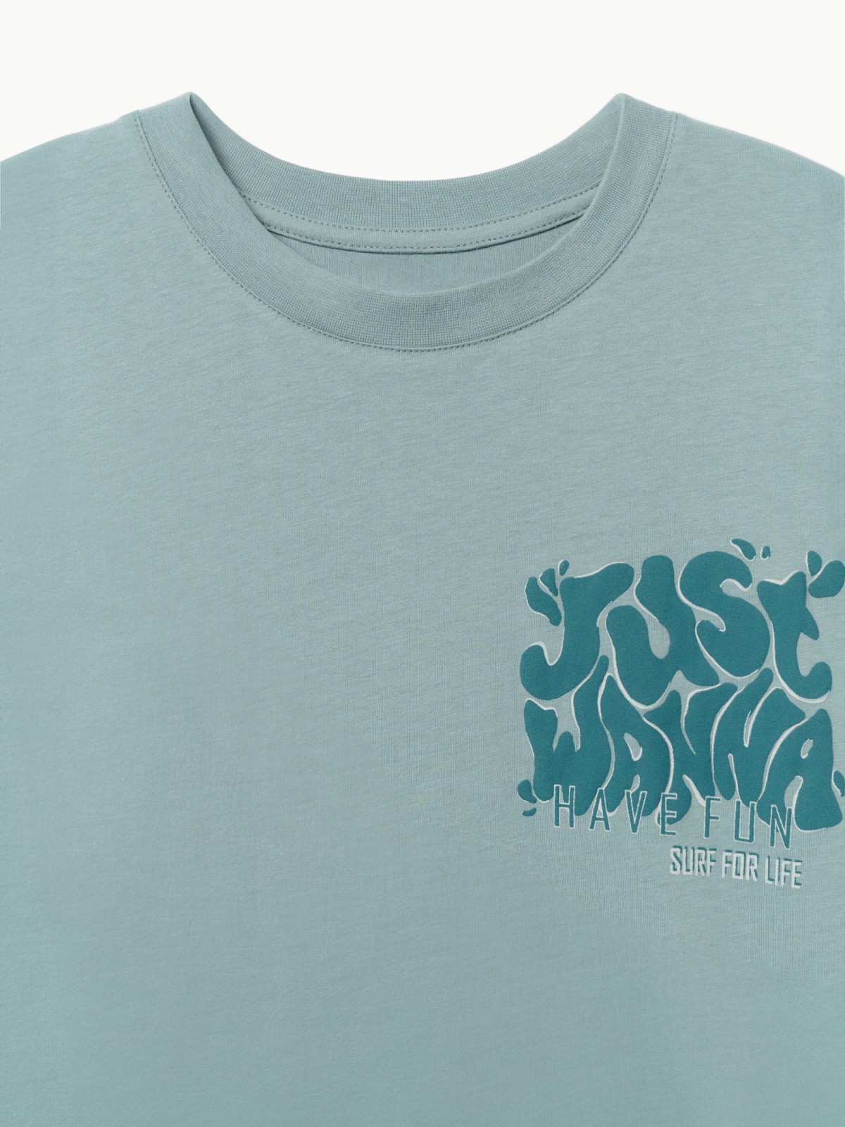 Футболка оверсайз из хлопка с надписью