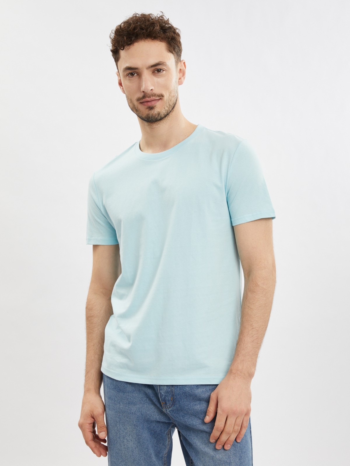 Футболка из хлопка с коротким рукавом 399₽