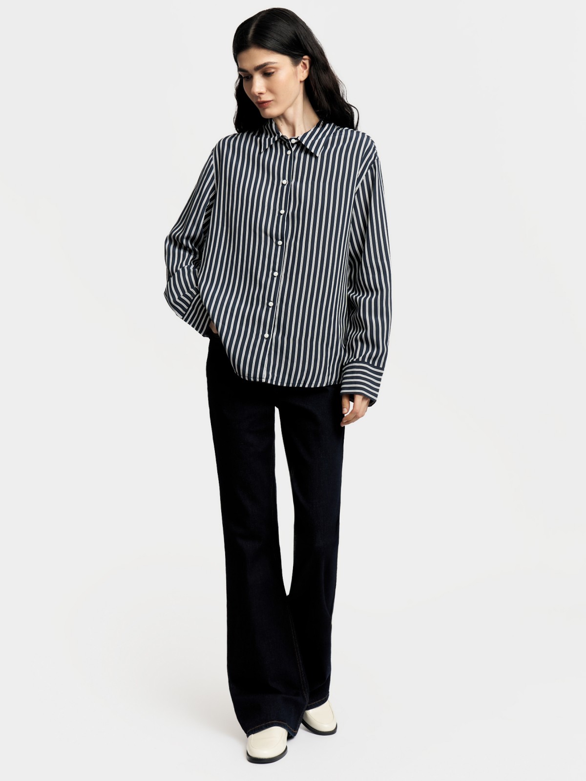 Рубашка в полоску