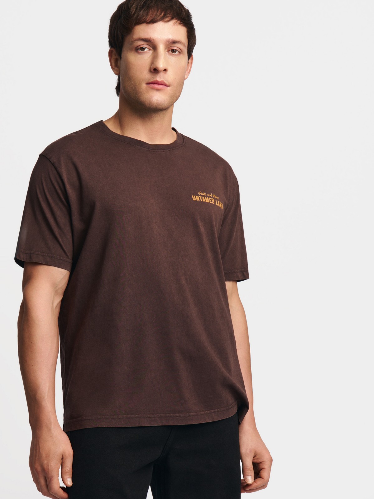 Футболка из хлопка с надписью