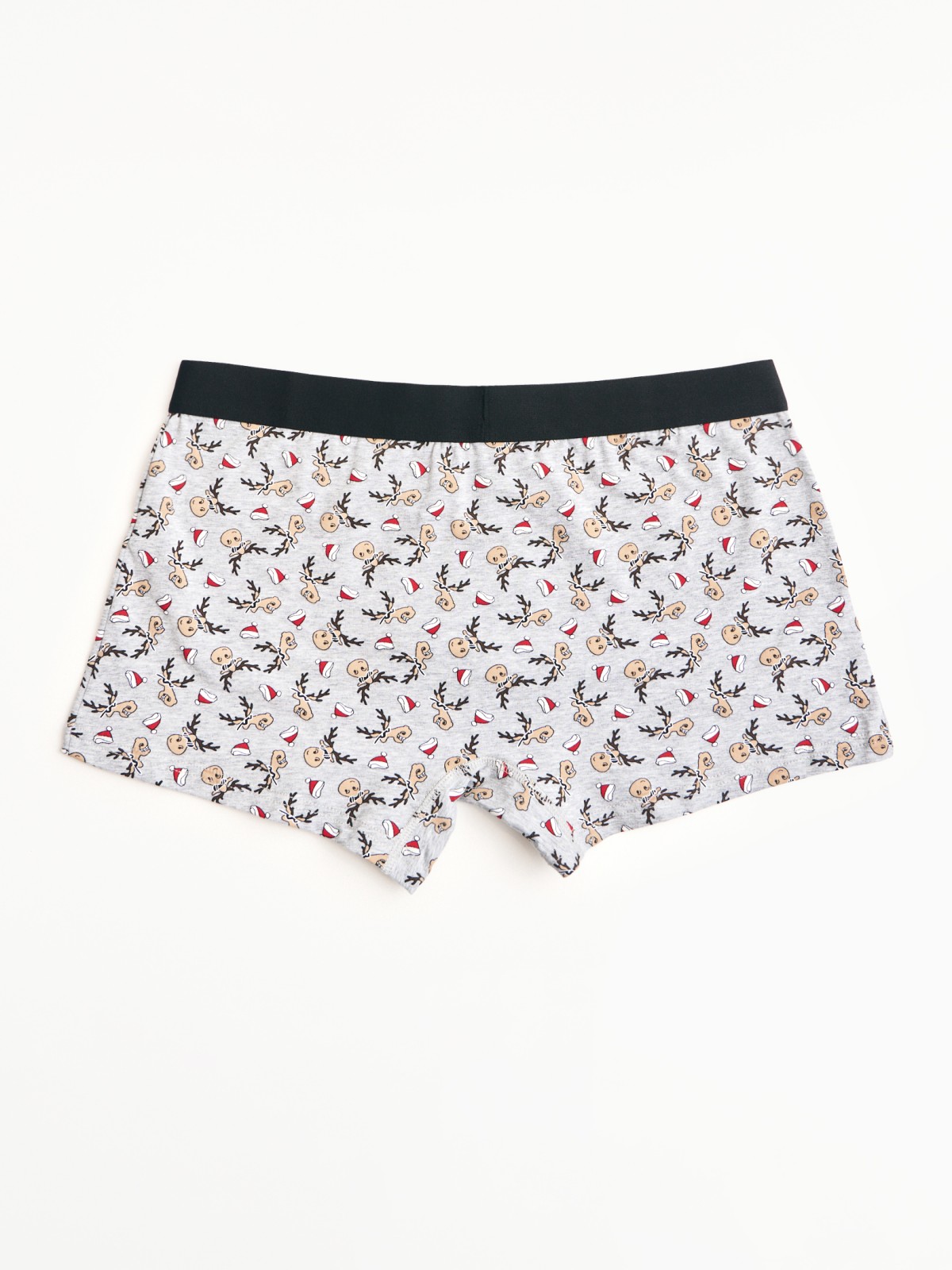 Набор трусов с новогодним узором (3 шт. в комплекте)