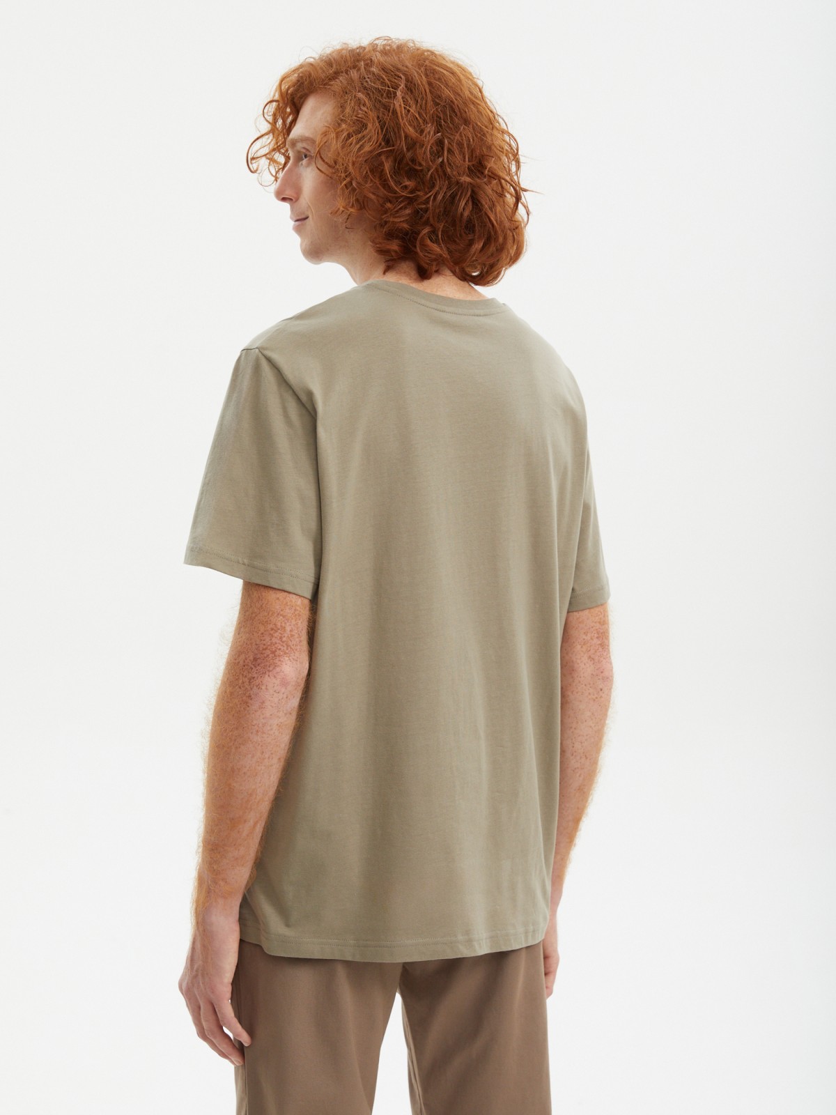 Футболка из хлопка с коротким рукавом