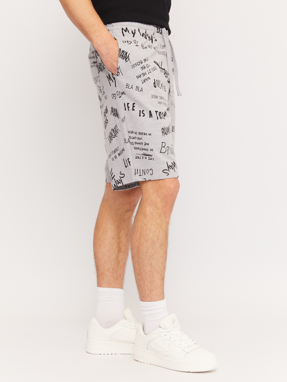 Трикотажные шорты из хлопка