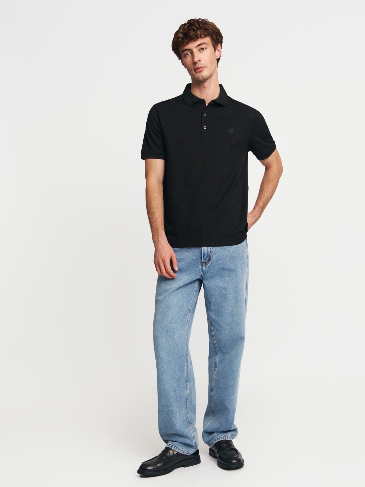 Поло с короткими рукавами