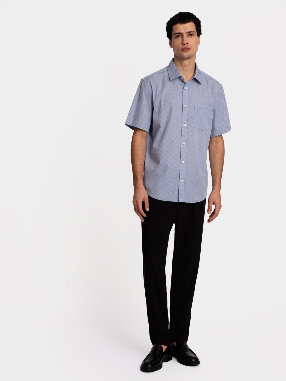 Рубашка с  короткими рукавами