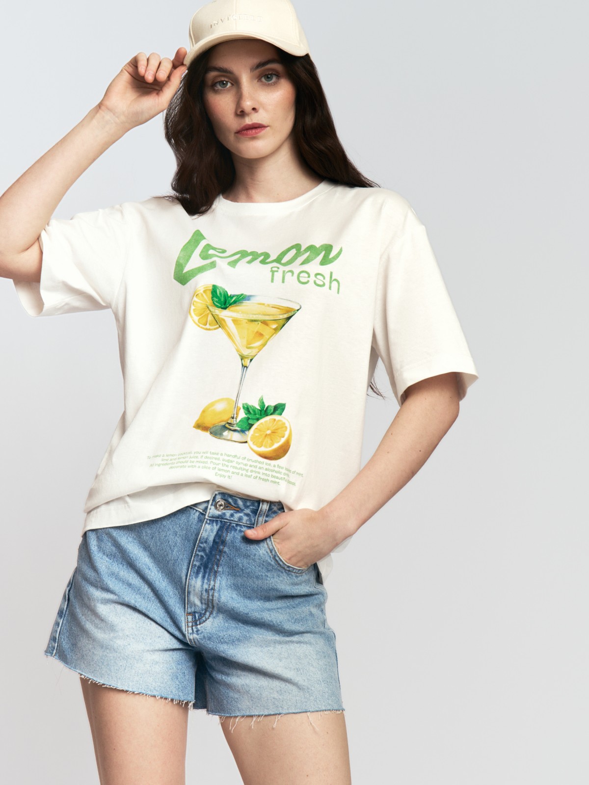 Джинсовые короткие шорты из хлопка