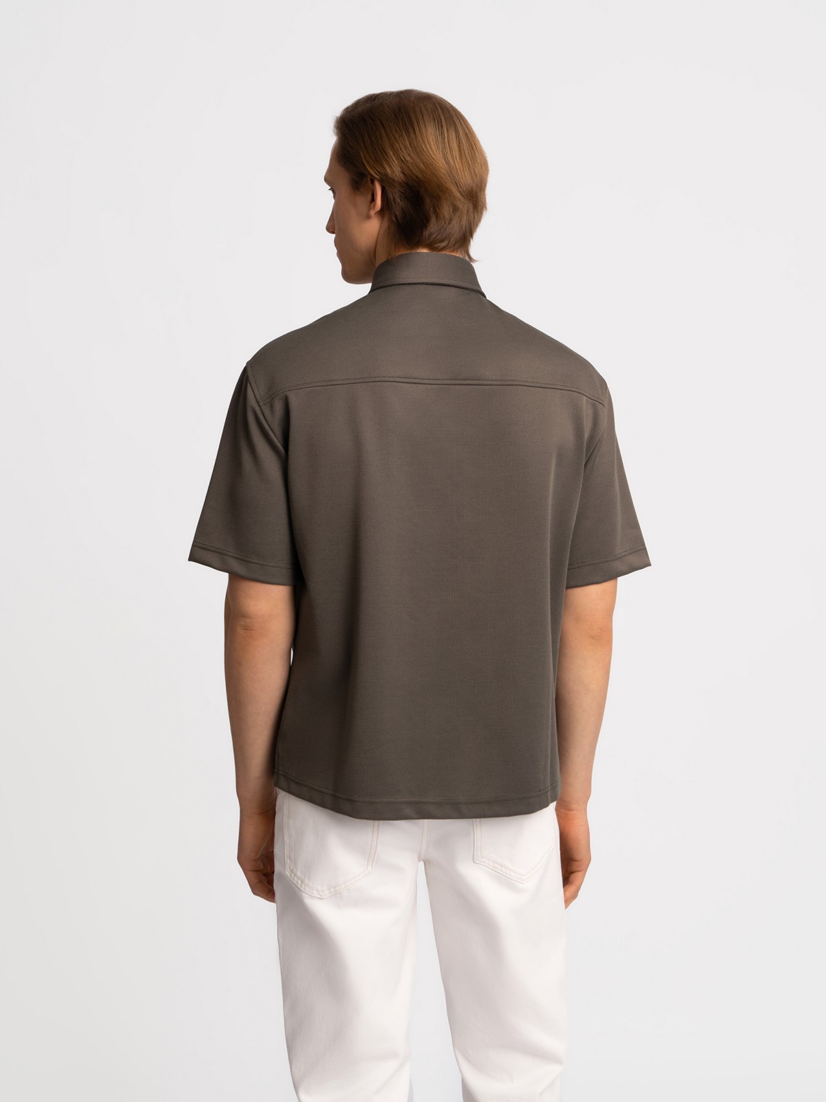 Рубашка с  короткими рукавами