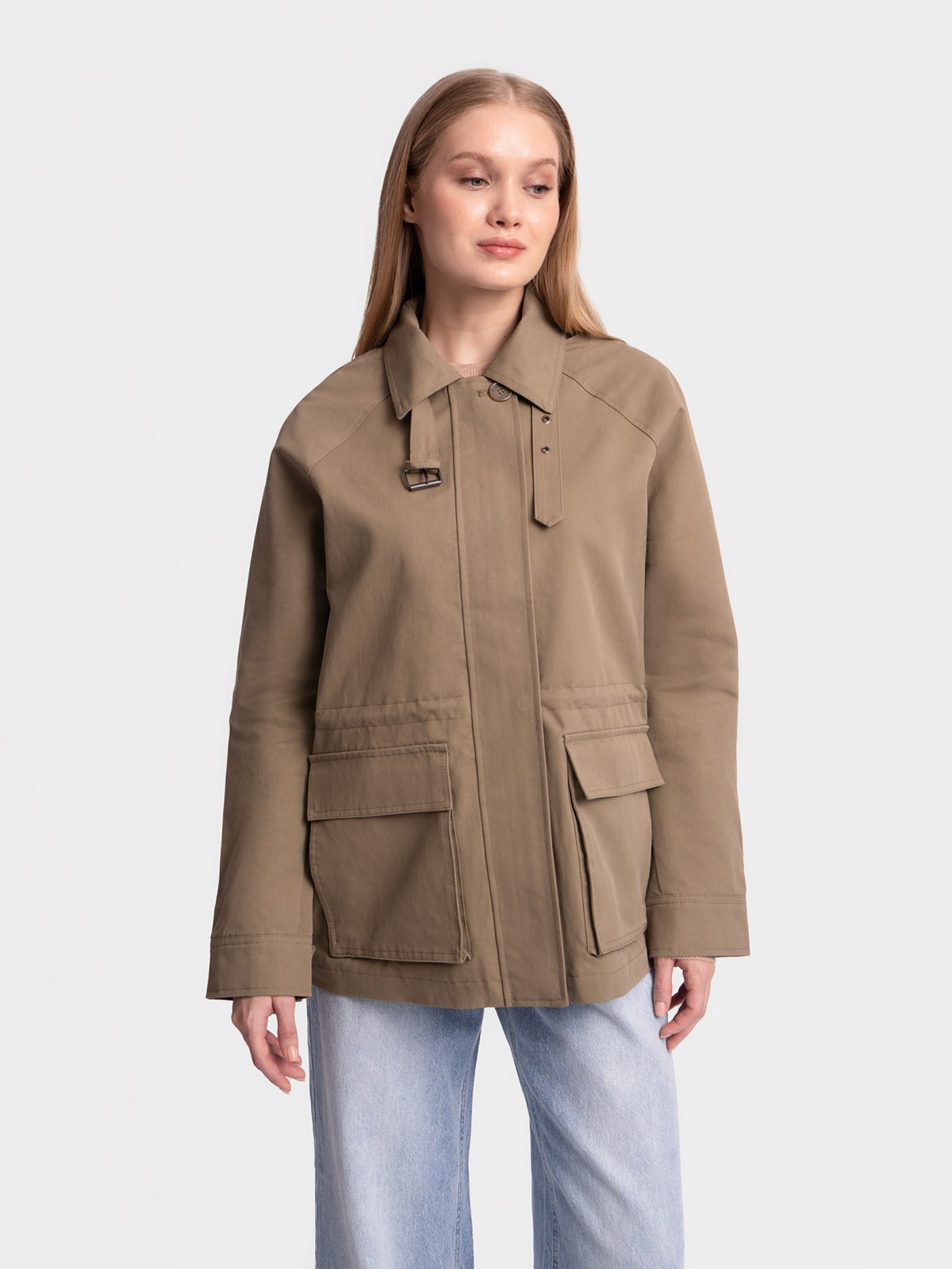 Куртка-парка с кулиской