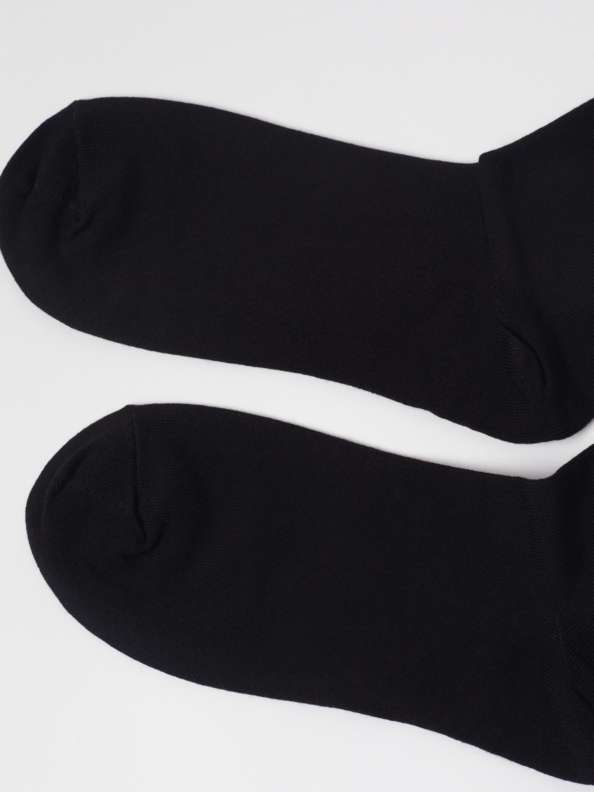 Набор высоких носков (3 пары в комплекте) zolla 01311995G015, цвет черный, размер 25-27 - фото 4