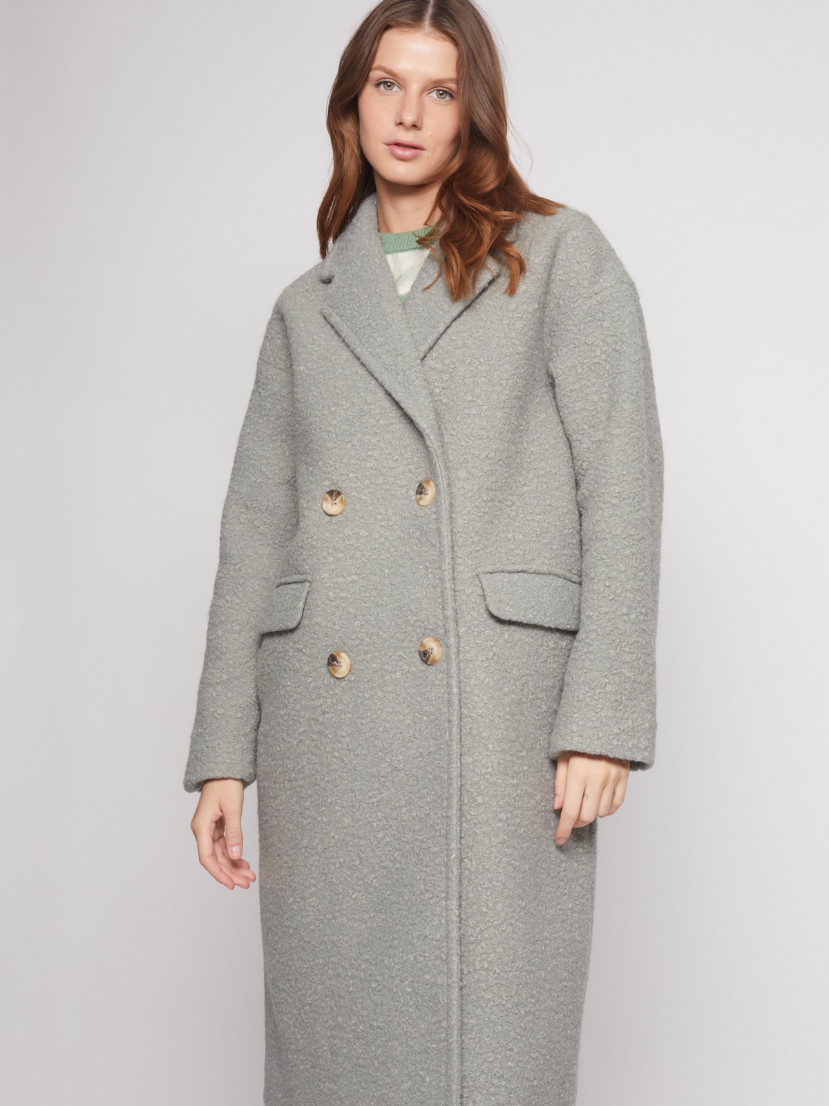 Плюшевое пальто-тедди