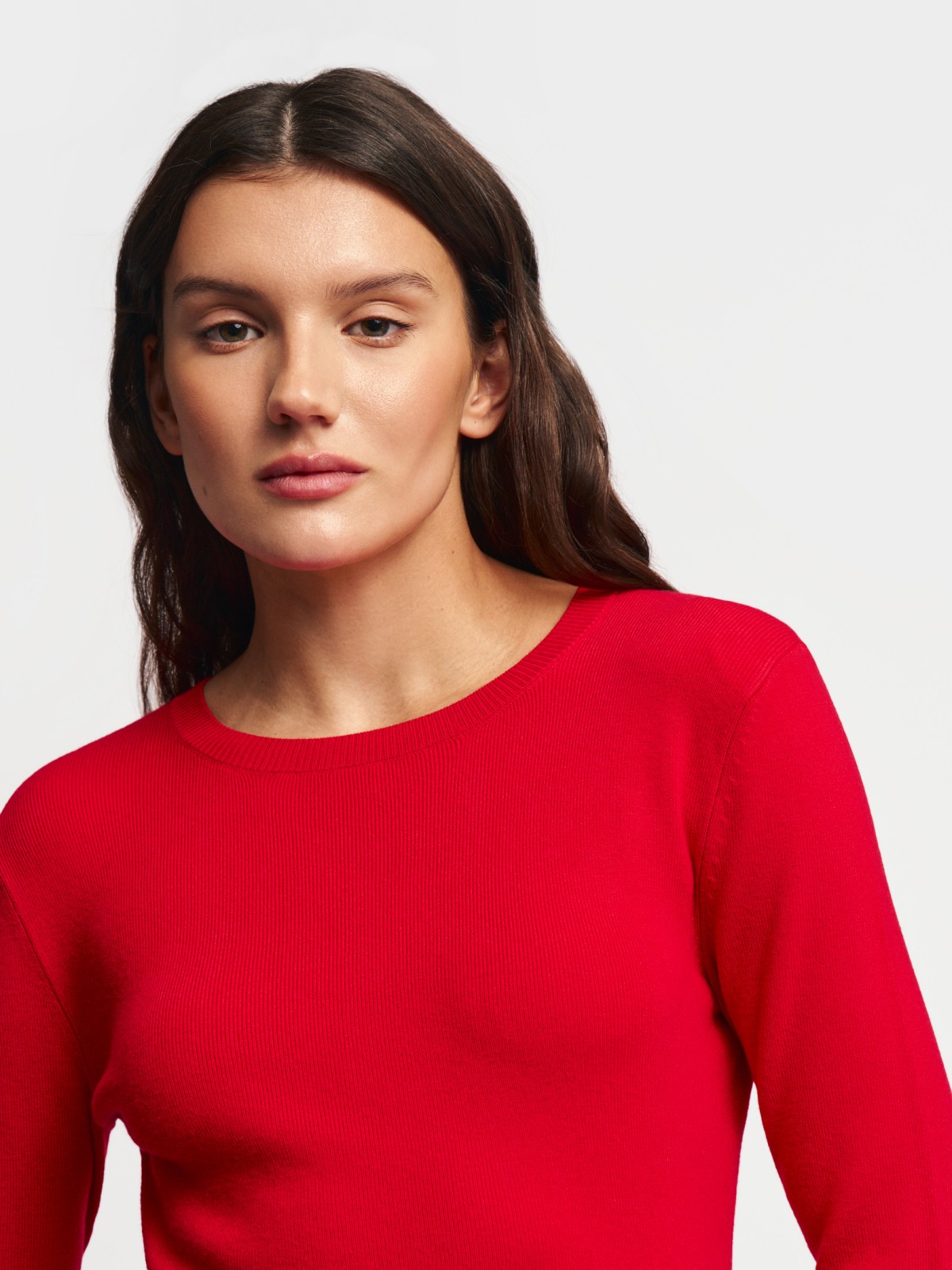 Трикотажный лонгслив