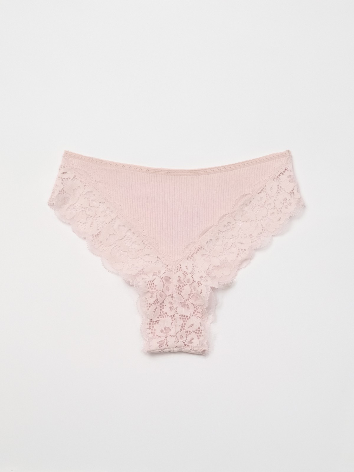 Трусы слип с кружевом