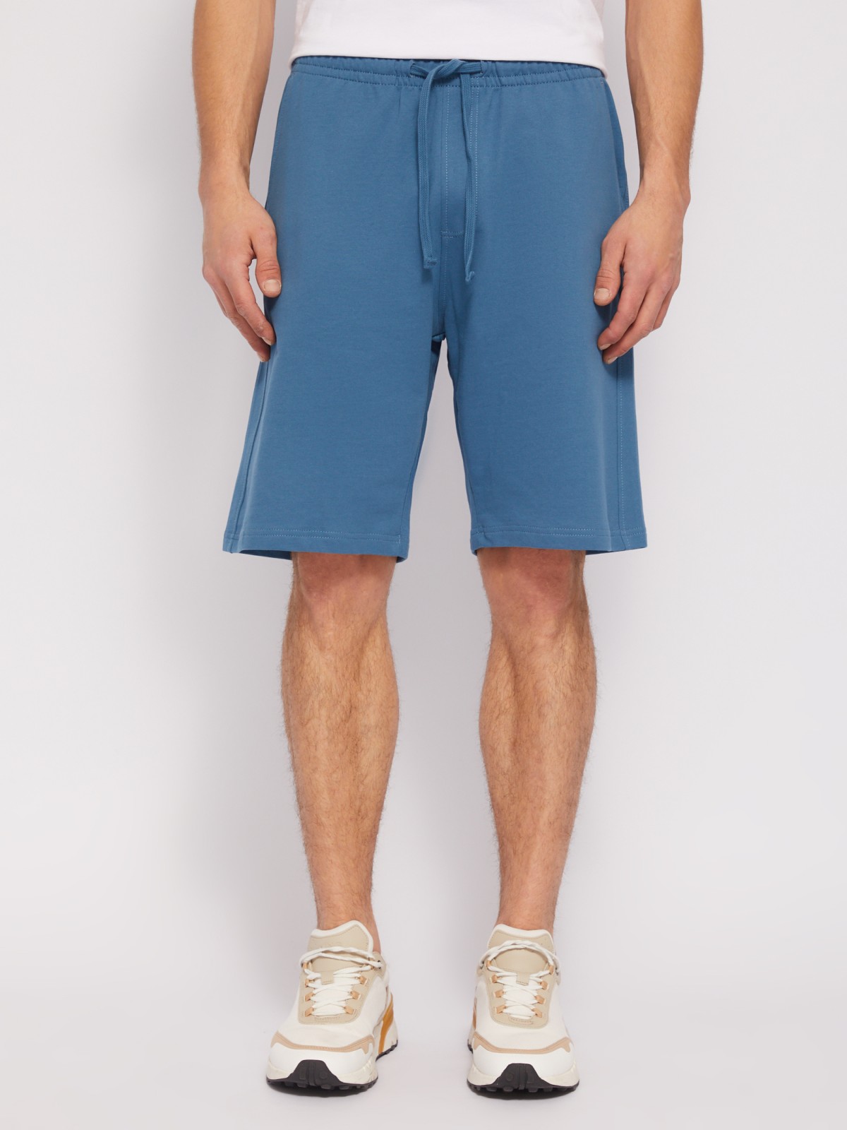 Трикотажные шорты на резинке из хлопка