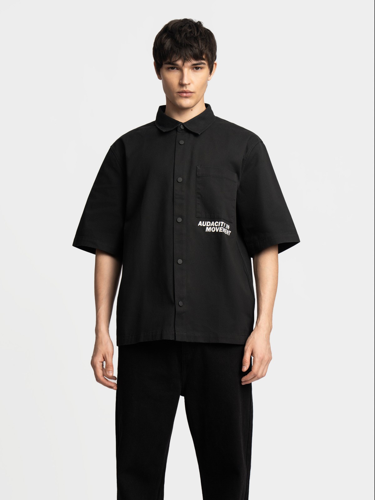 Рубашка с  короткими рукавами