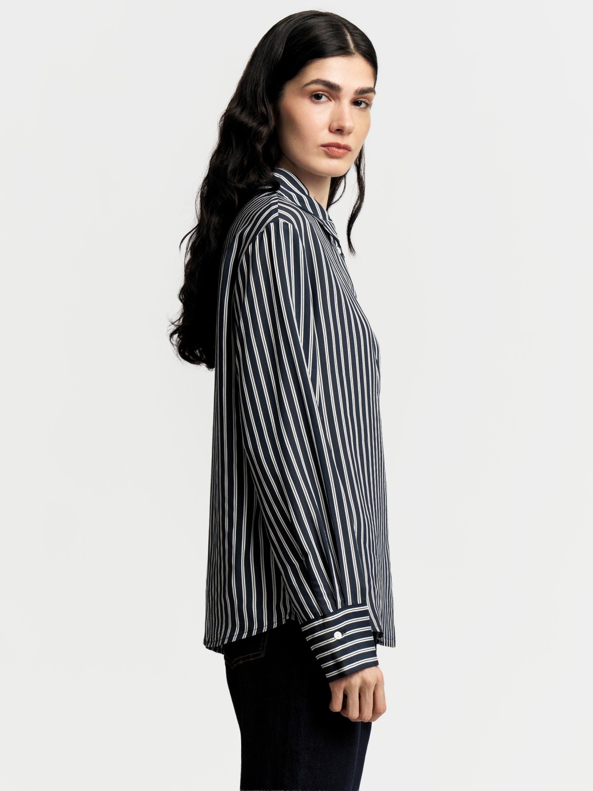 Рубашка в полоску