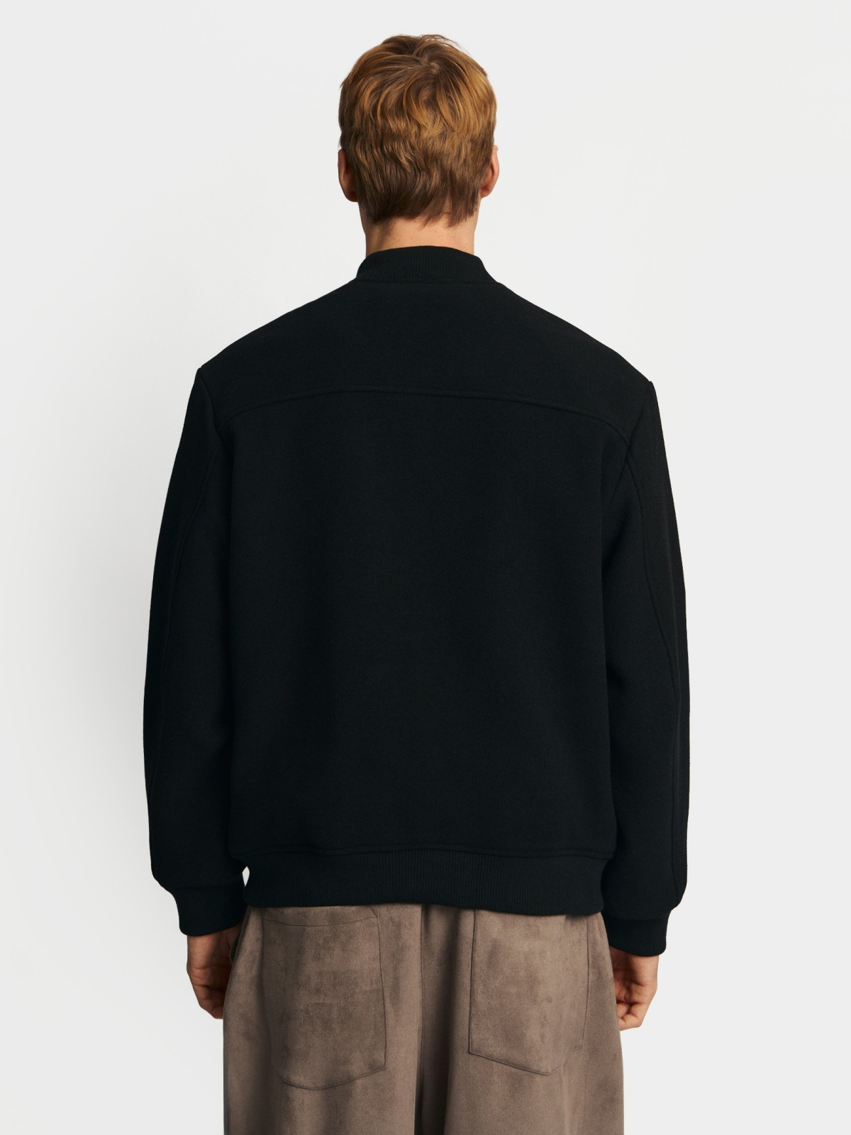 Куртка-бомбер тканевая