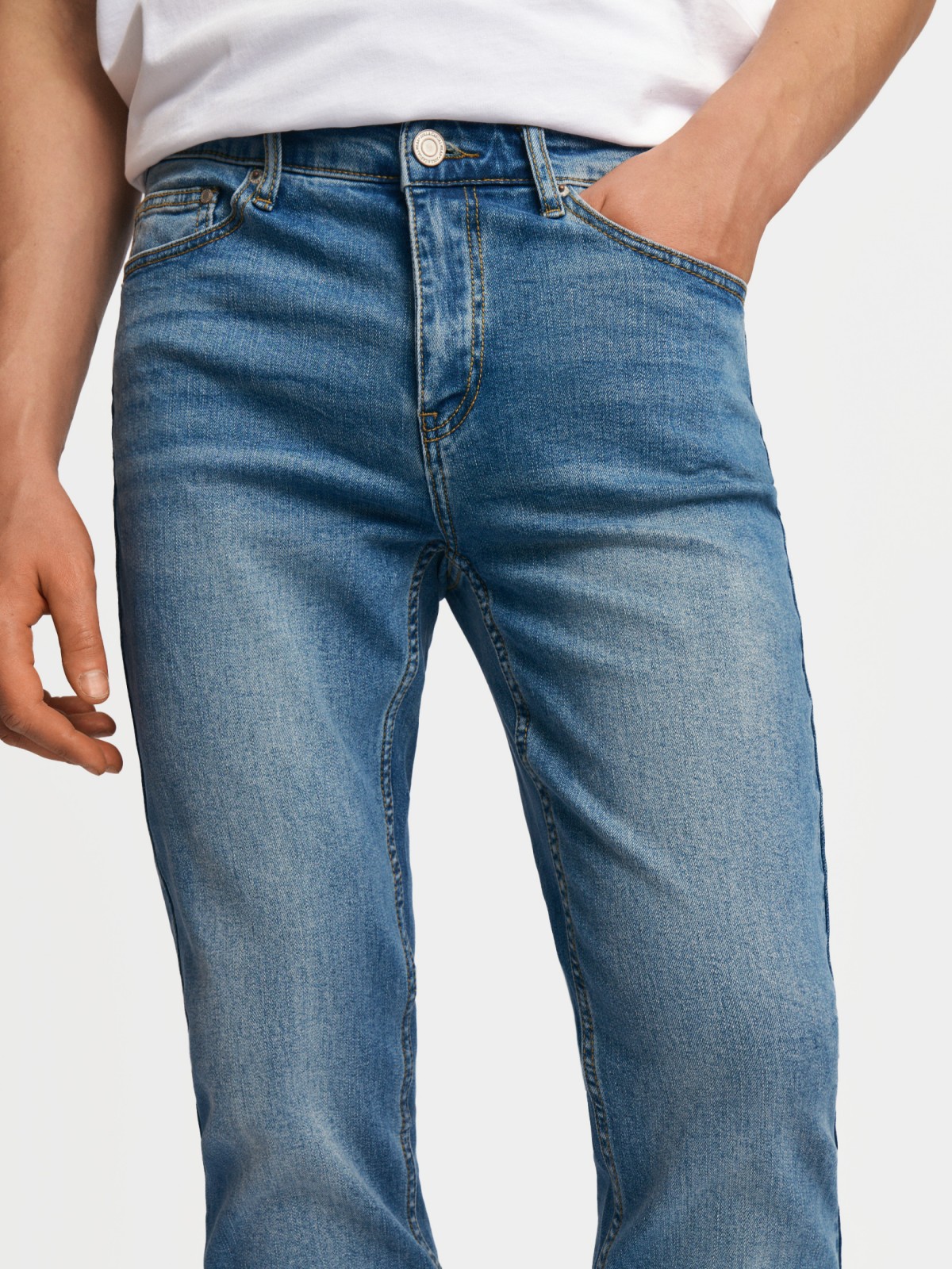 Брюки джинсовые