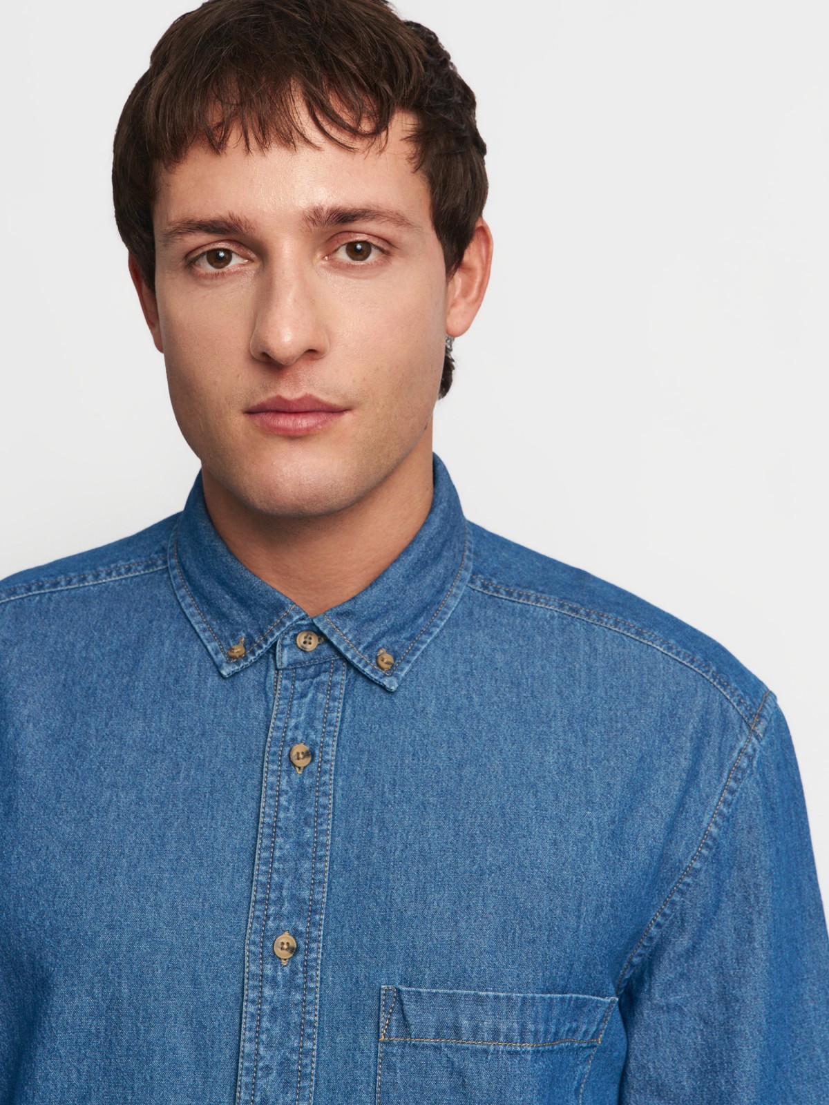 Рубашка с длинными  рукавами