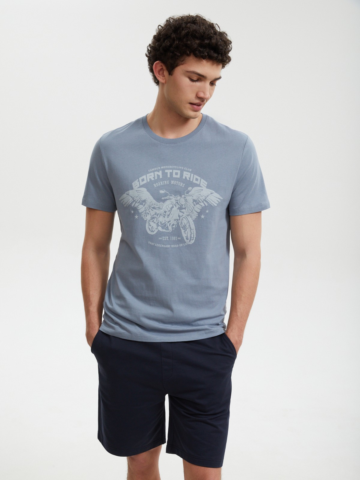 Трикотажные шорты на резинке из хлопка