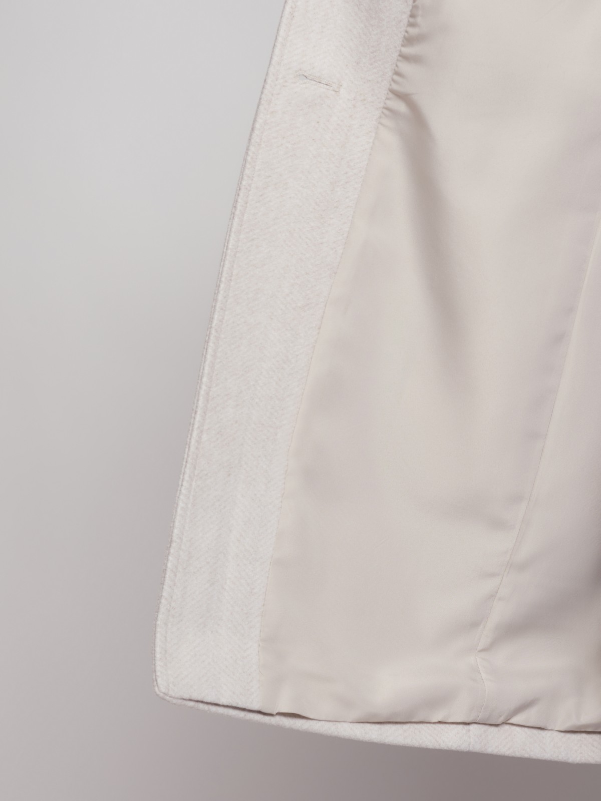 Однобортное пальто-пиджак