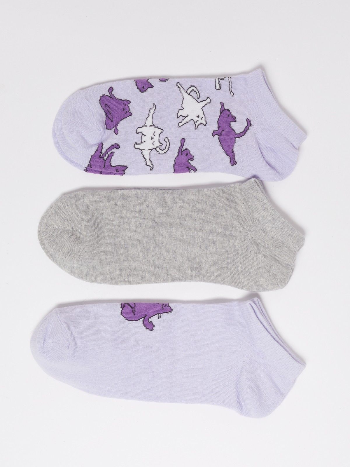 Набор коротких носков (3 пары в комплекте)