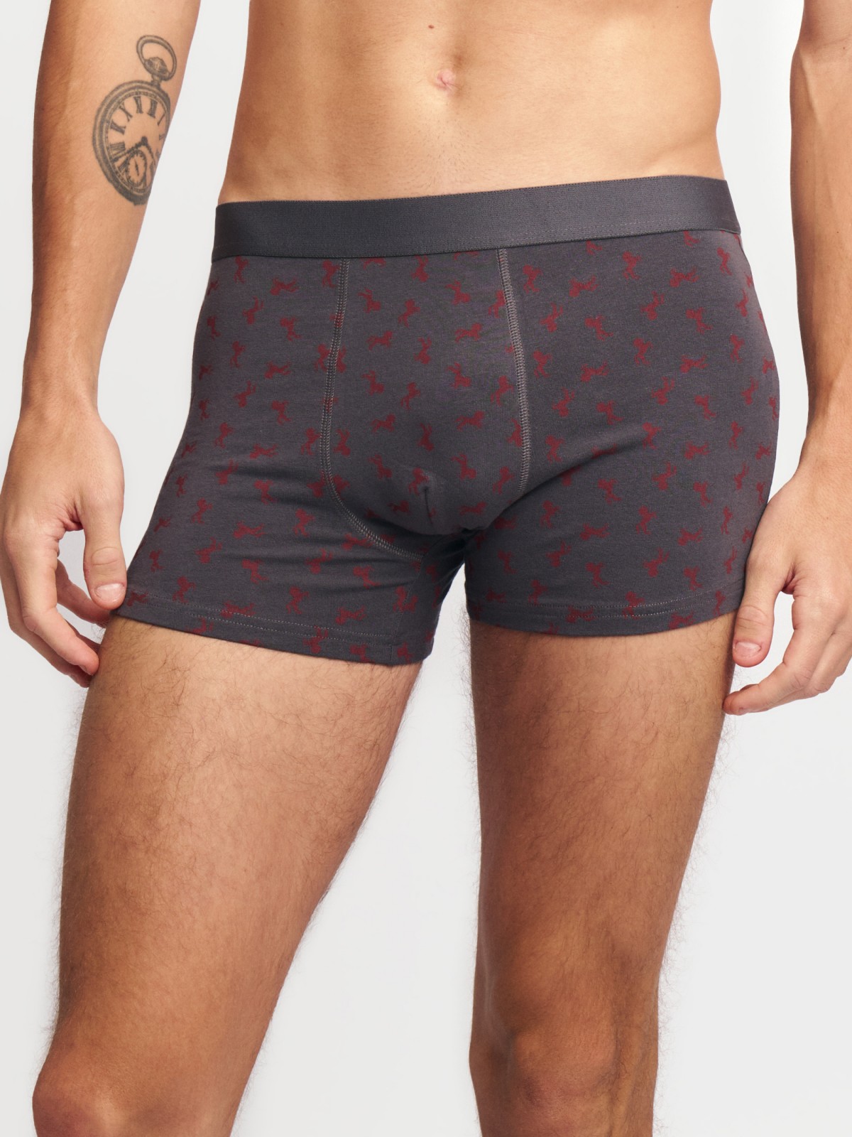 Набор трусов с принтом (3 шт. в комплекте)