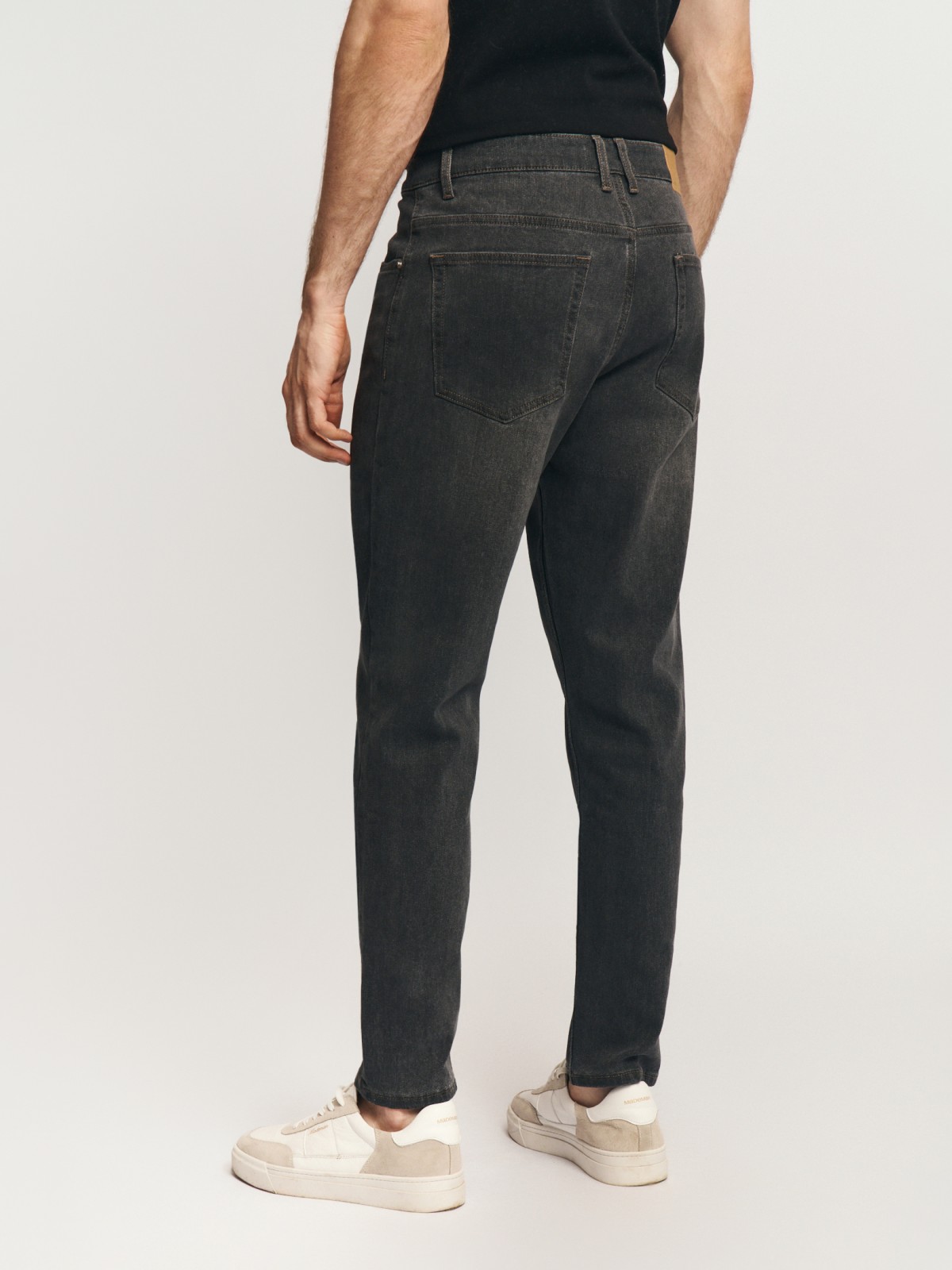 Утеплённые джинсы Carrot с начёсом