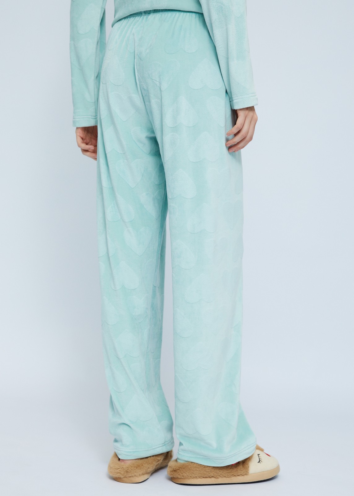 Домашний пижамный комплект (свитшот и штаны)