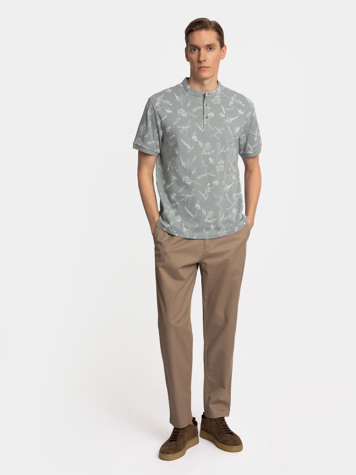 Поло с короткими рукавами