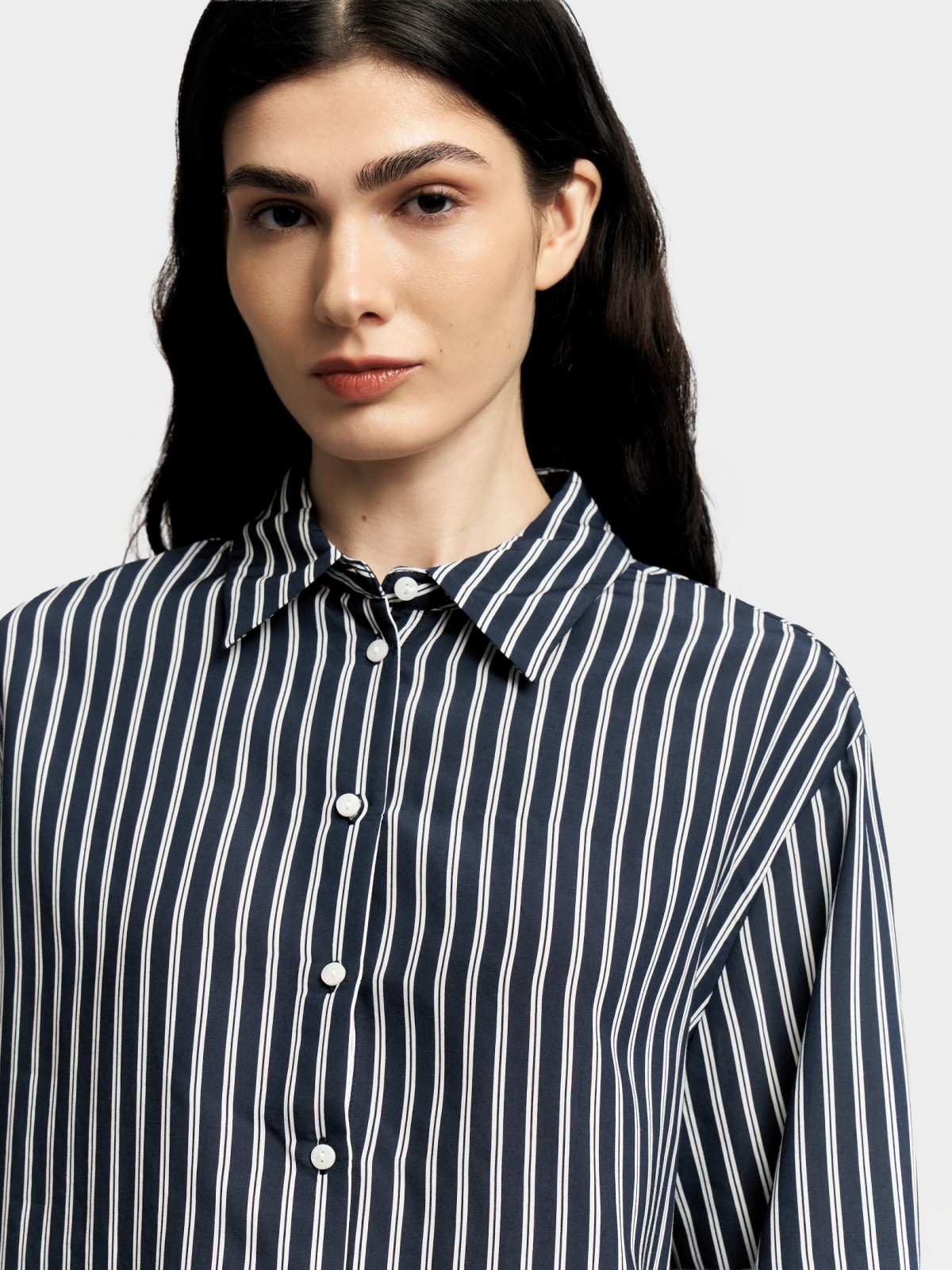 Рубашка в полоску