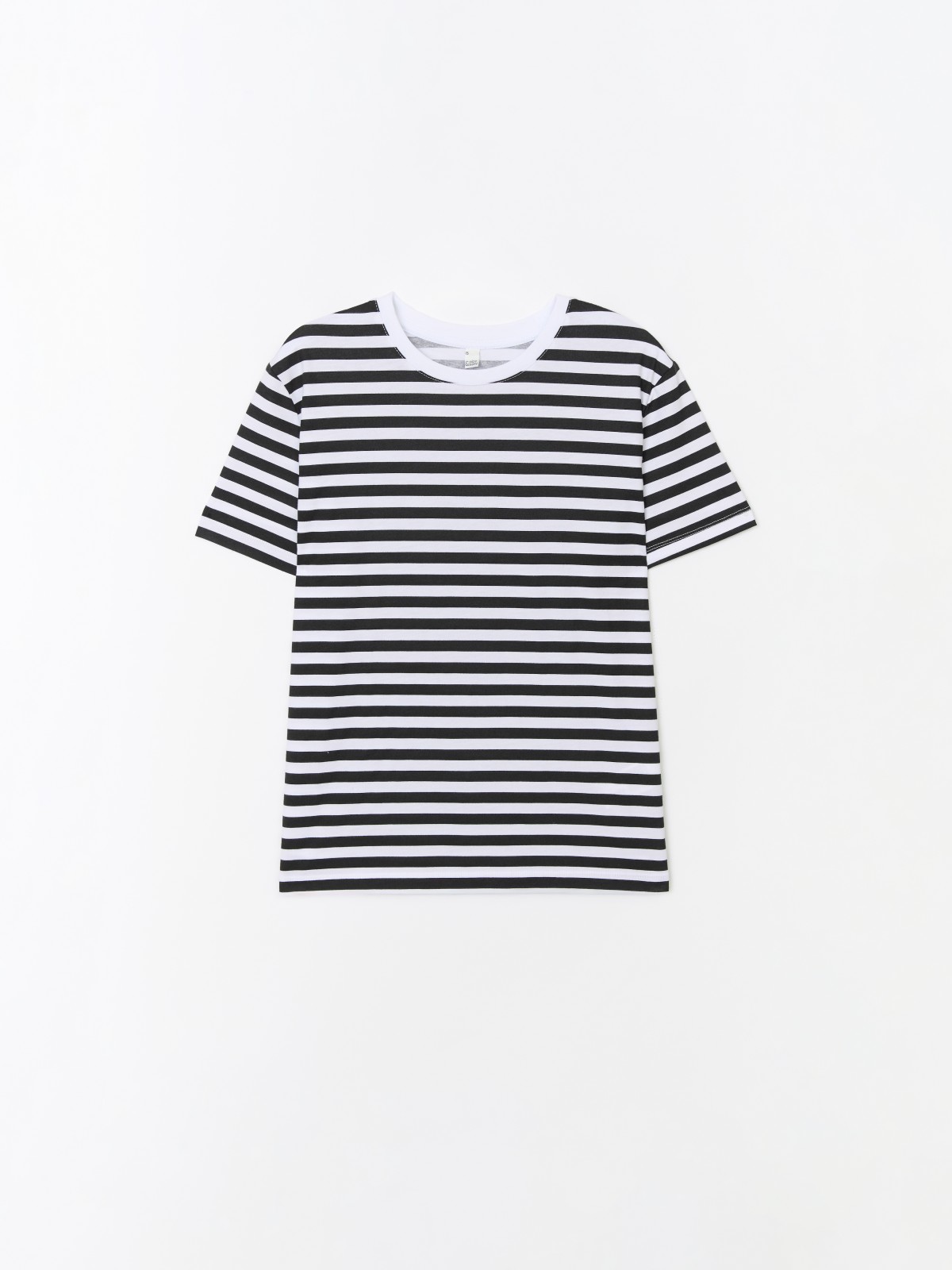 Футболка из хлопка в полоску