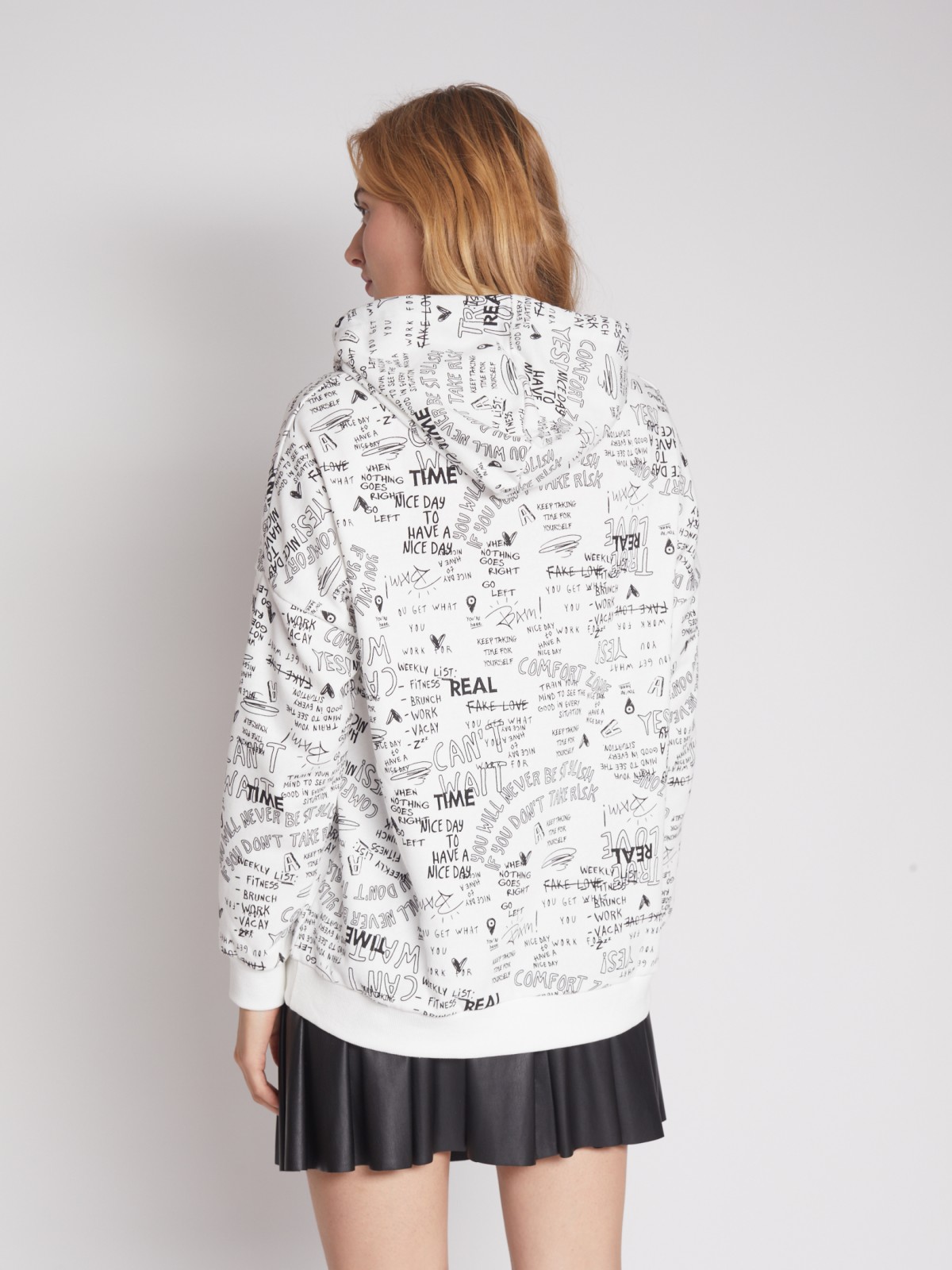 Худи с принтом