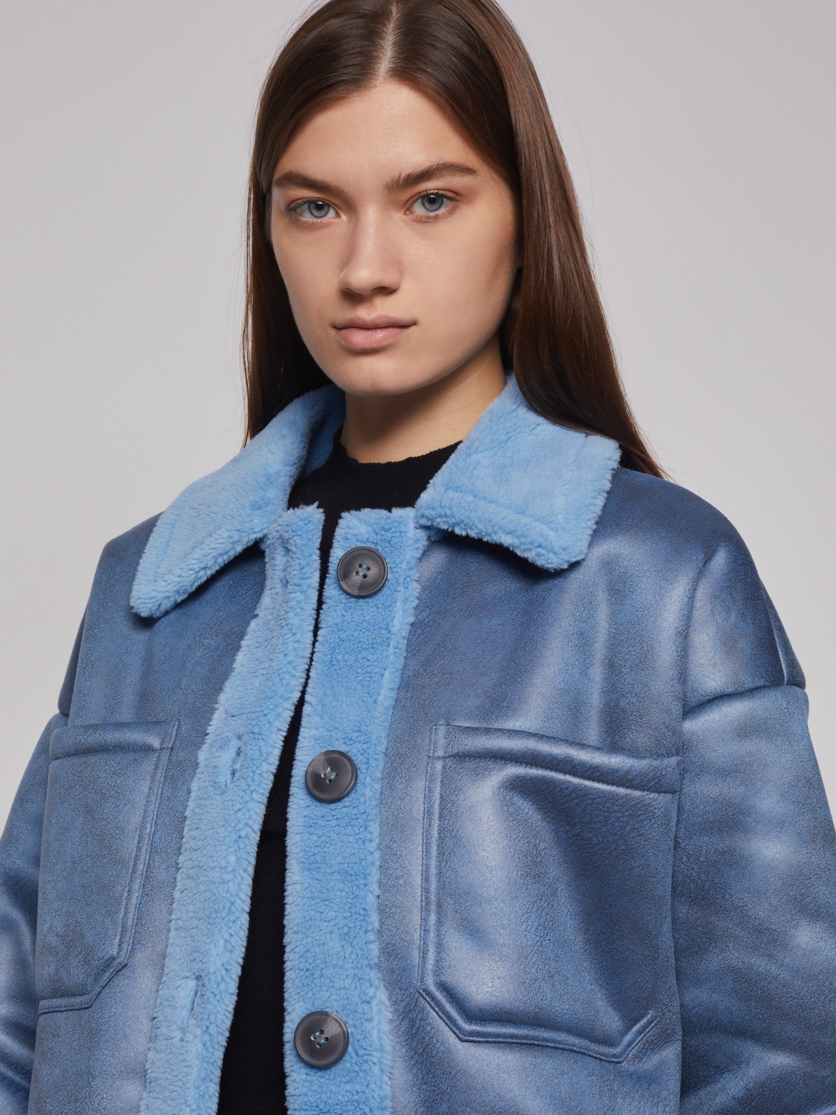 Тёплая куртка-дублёнка