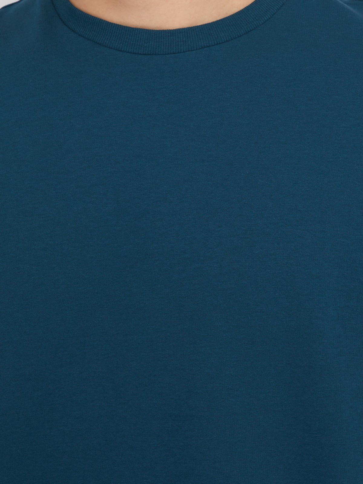 Футболка из плотного трикотажа из хлопка